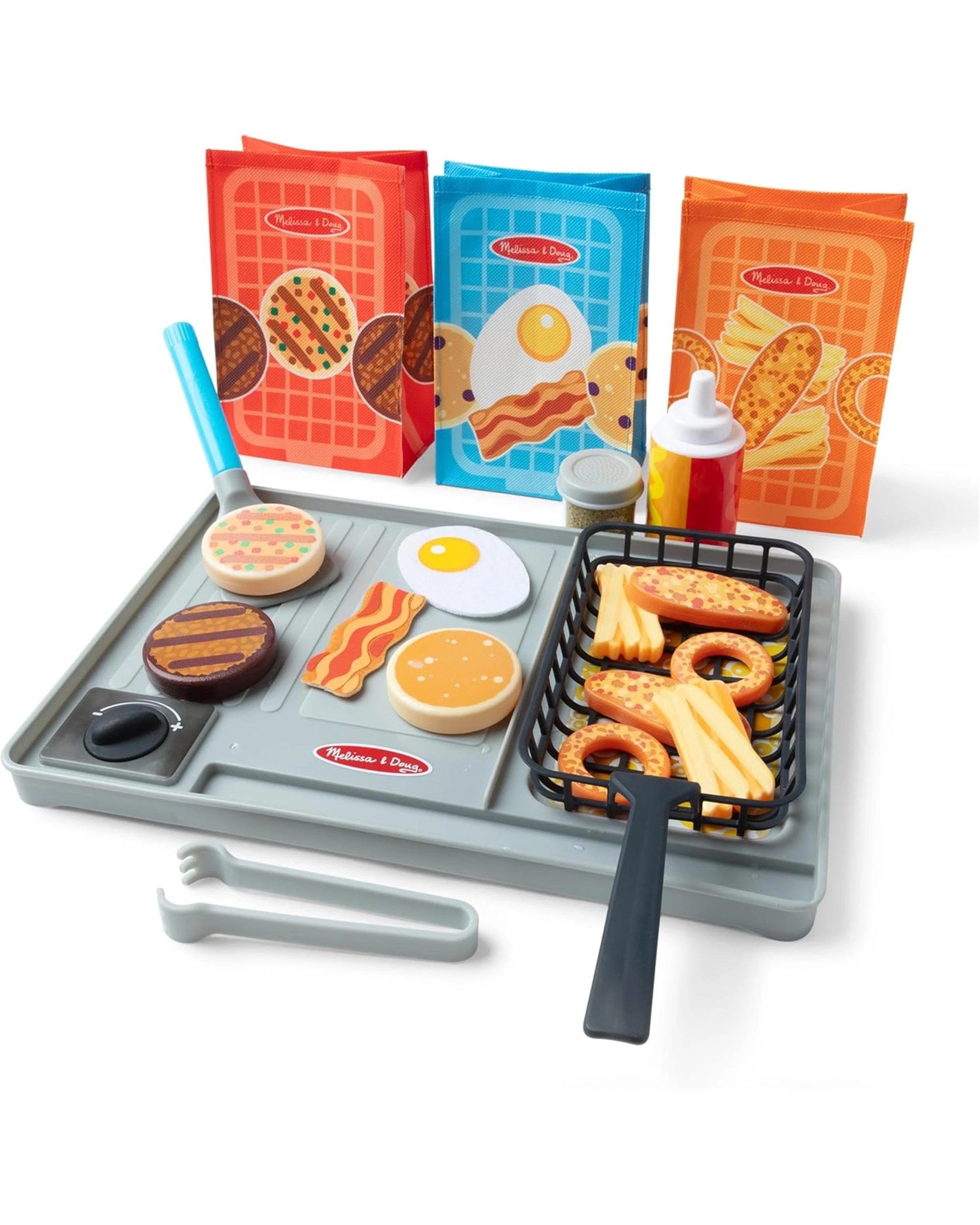 2 Melissa and Doug Water WOW! Flip and Fry Grill Play Set, 2 of 7