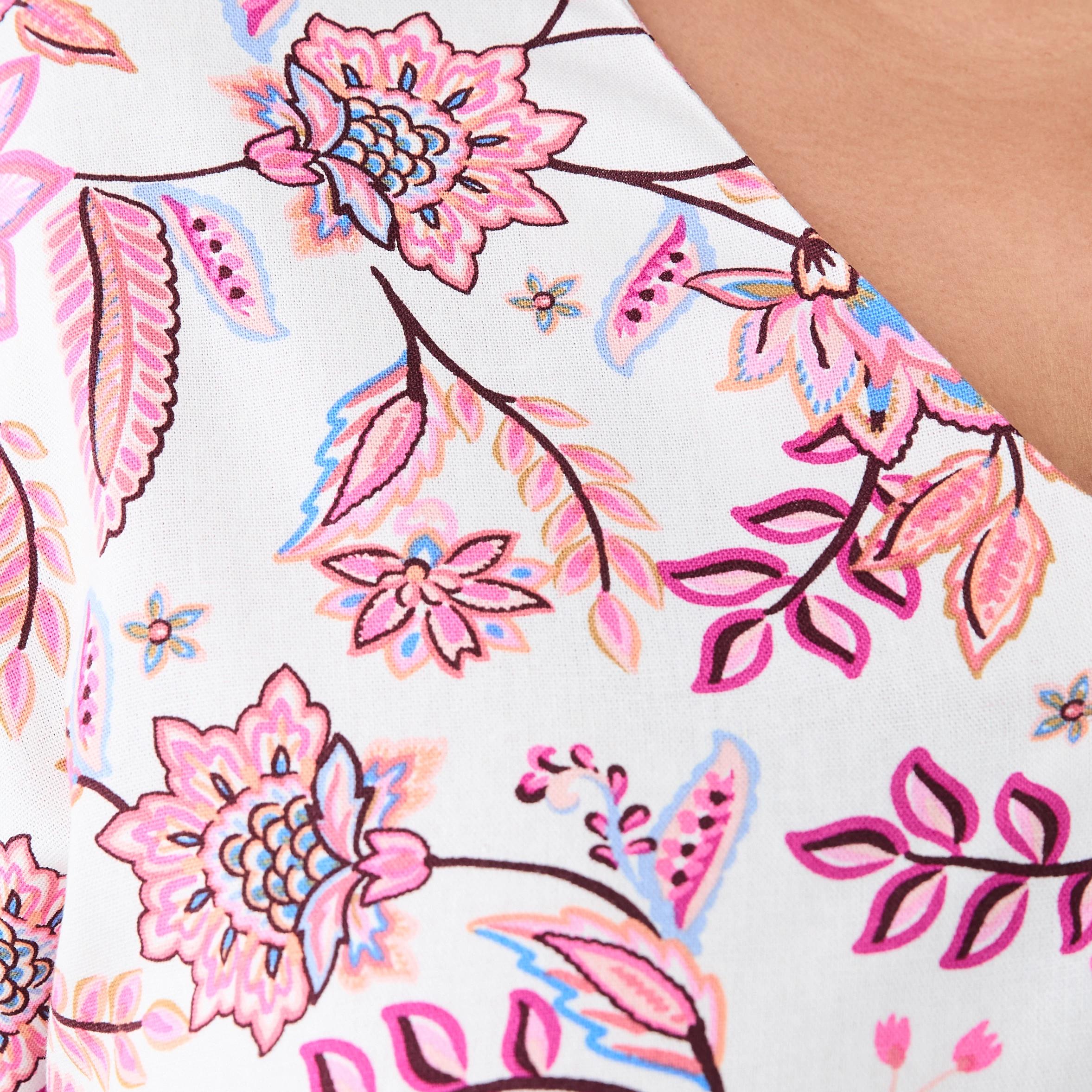5 Curve Short Sleeve Woven Top Chintz, 5 of 5