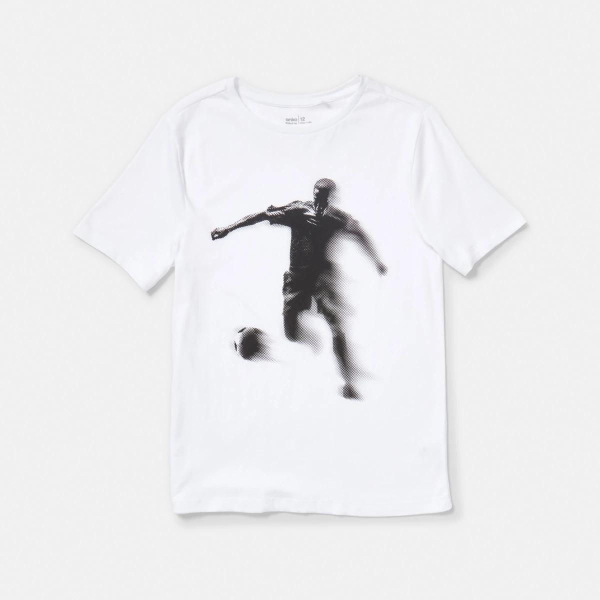 7 Short Sleeve Print T-shirt Wht Photop, 7 of 8