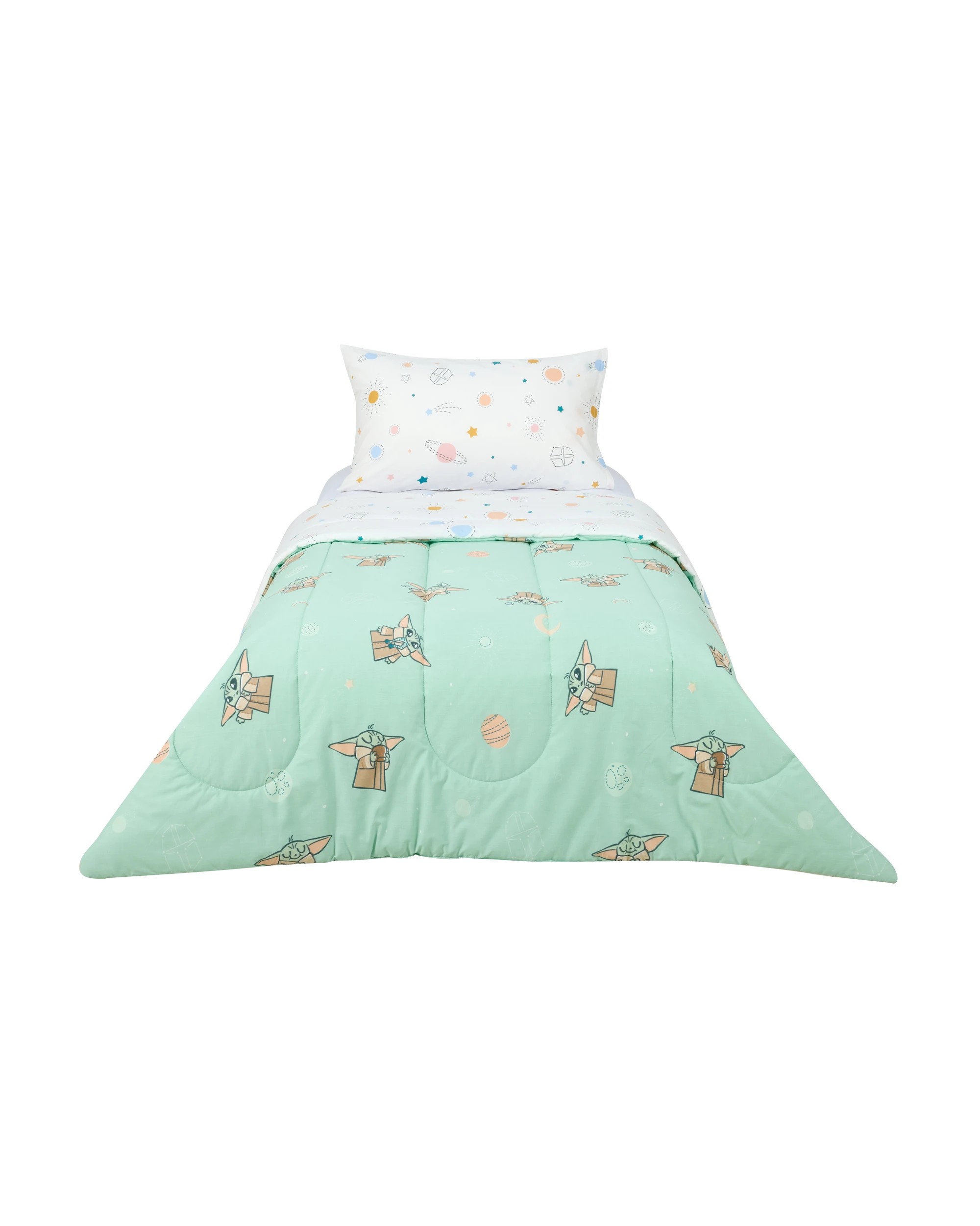 6 Disney Star Wars Grogu Comforter Set - Single Bed, 6 of 10