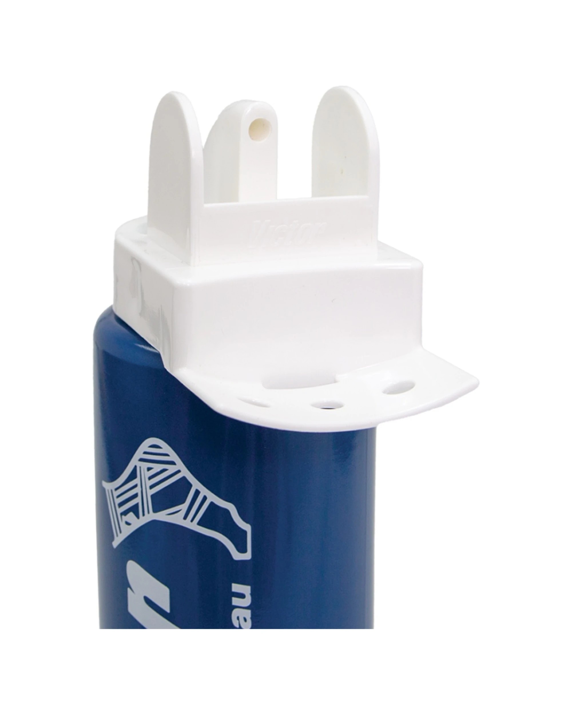 2 Victor Sports Hygienic Squeeze-Squirt Drink Bottle With Chin Rest 1L - Blue, 2 of 6