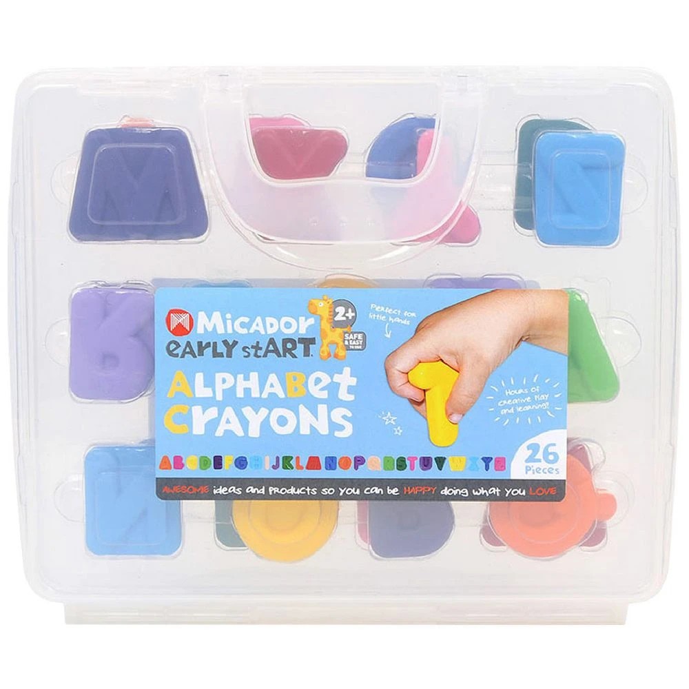 1 Micador early stART Alphabet Crayons 26 Pack, 1 of 5