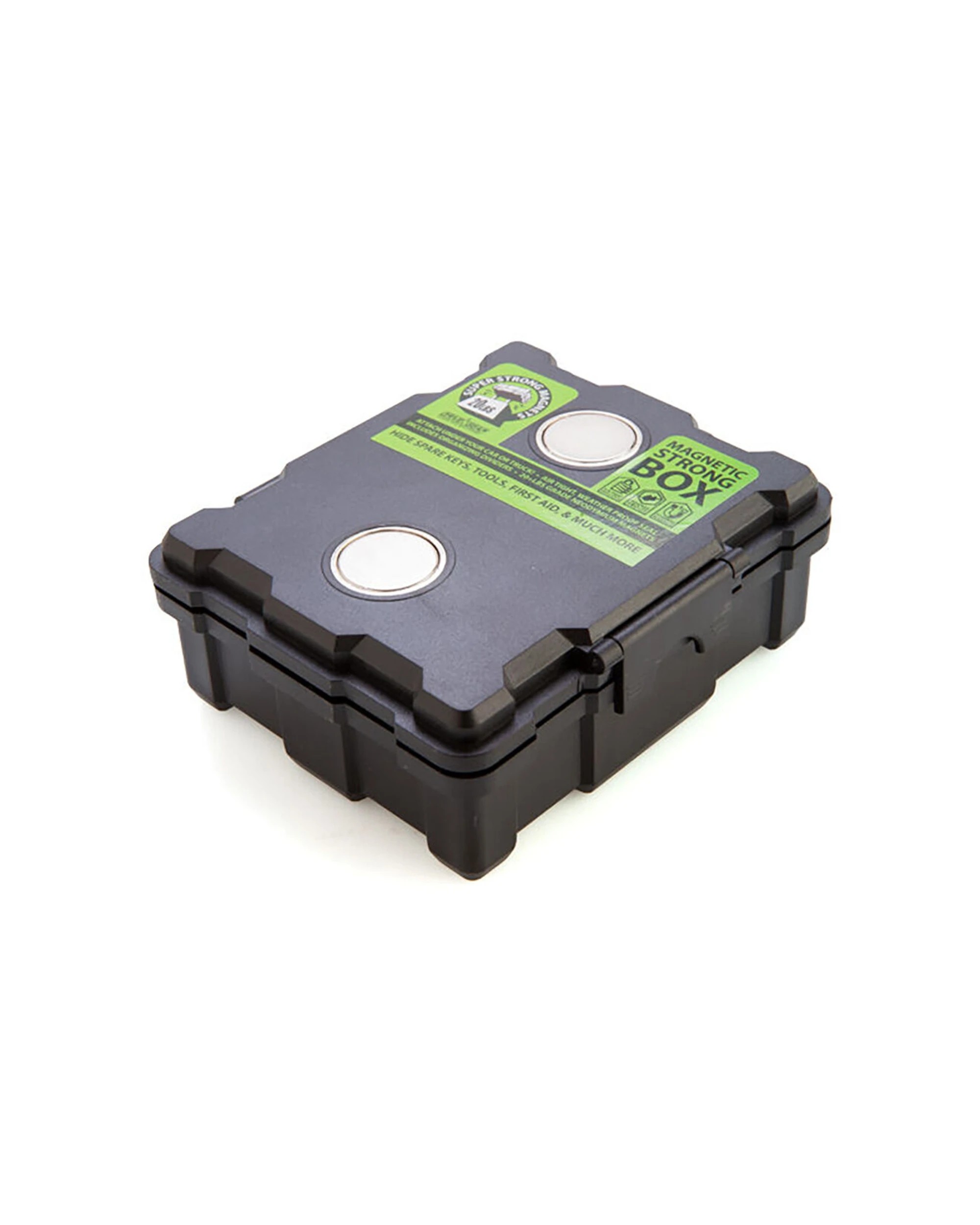 4 MDI Magnetic Storage Box Compact Desk Organiser Case - Black, 4 of 5