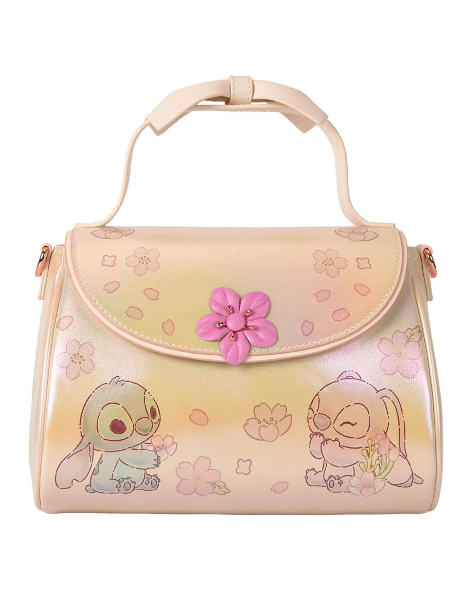 1 Loungefly Disney Cute Stitch Bow Handle Crossbody Bag - Multi, 1 of 7