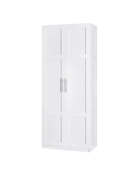 Artiss 2 Door Buffet Sideboard Cupboard Cabinet Pantry - White