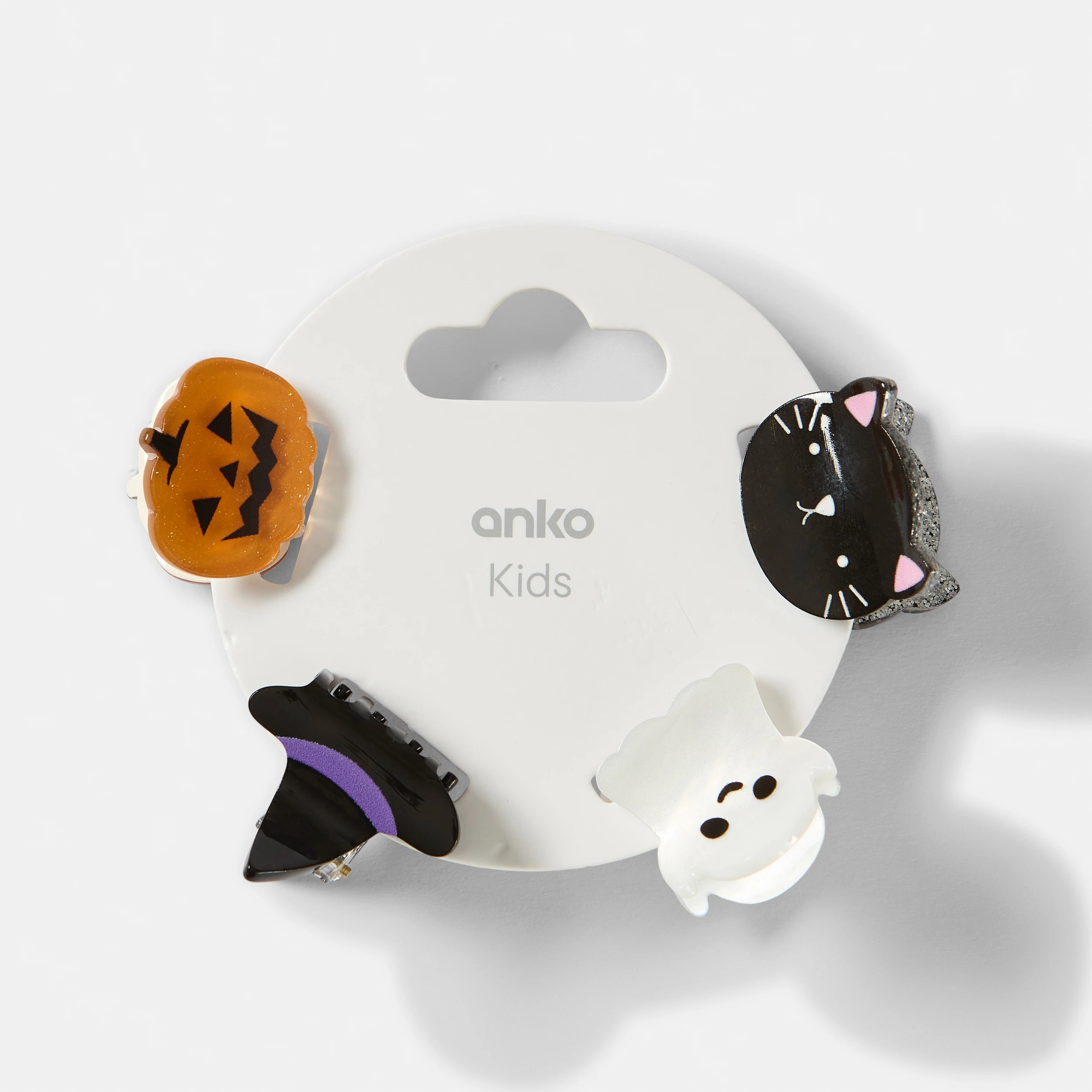 3 4 Pack Halloween Claw Hair Clips, 3 of 3