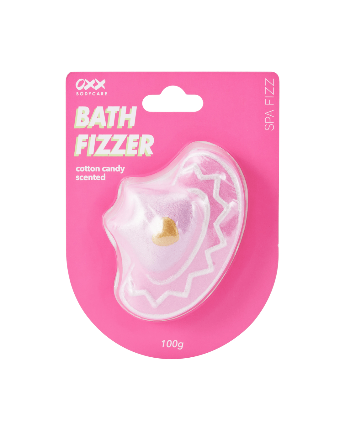 1 OXX Bodycare Spa Fizz Bath Fizzer 100g - Cotton Candy Scented, 1 of 5