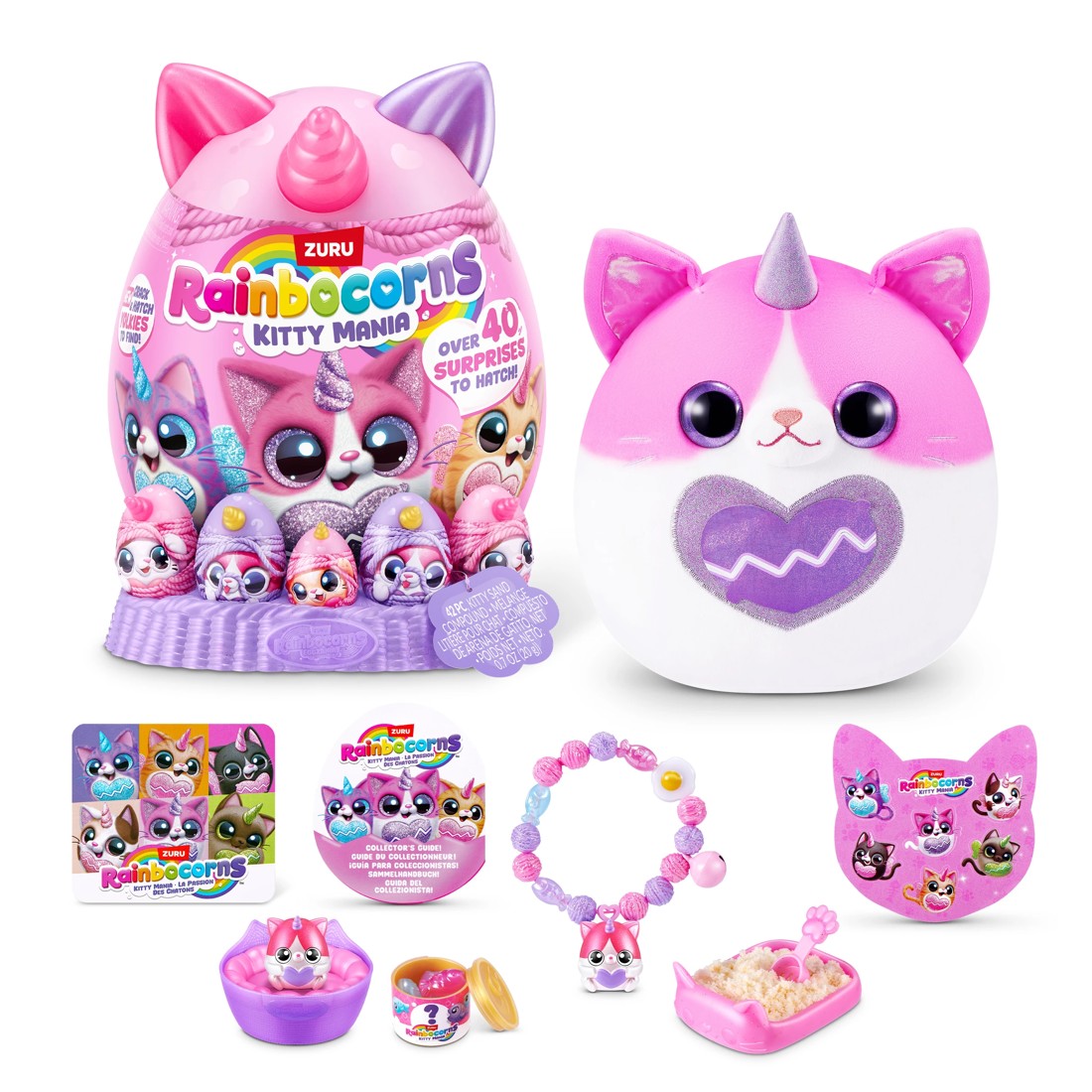 2 42 Piece Zuru Rainbocorns Kitty Mania Playset - Assorted, 2 of 6