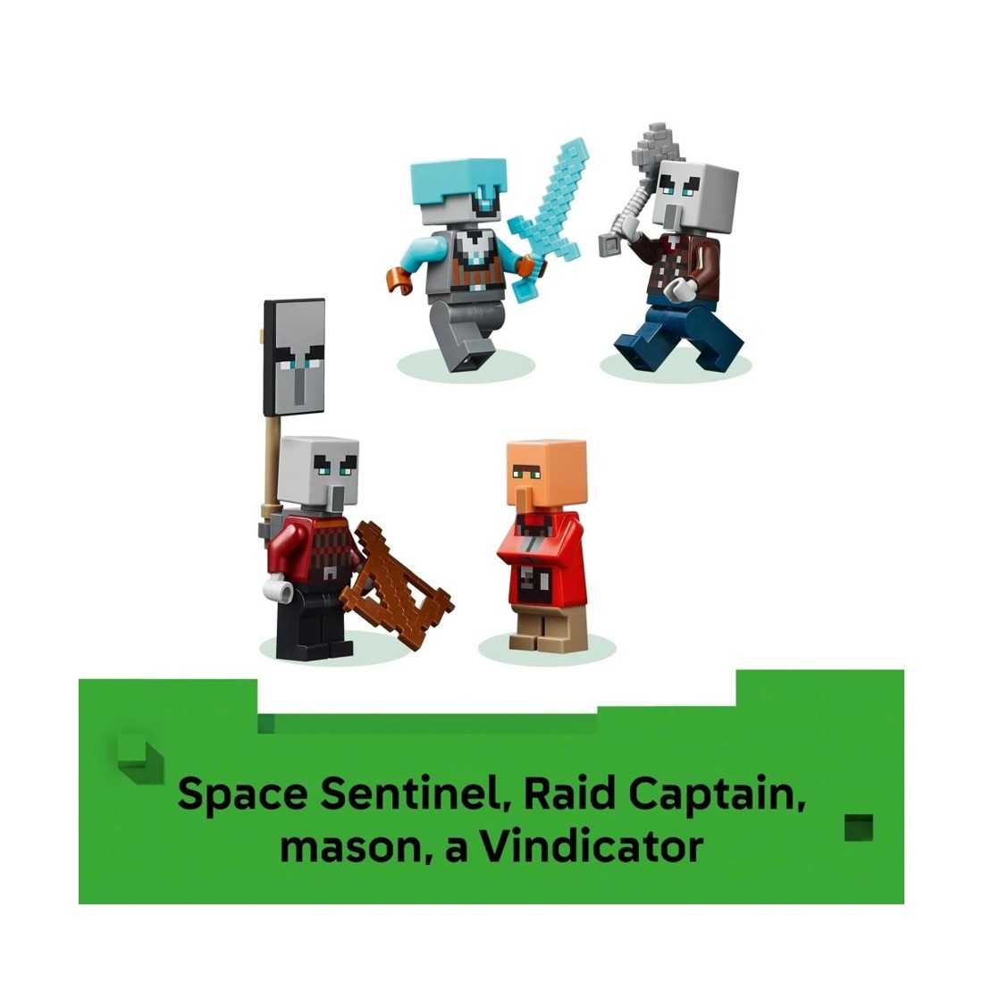 6 LEGO Minecraft The Pillager Outpost and Ravager 21278, 6 of 10