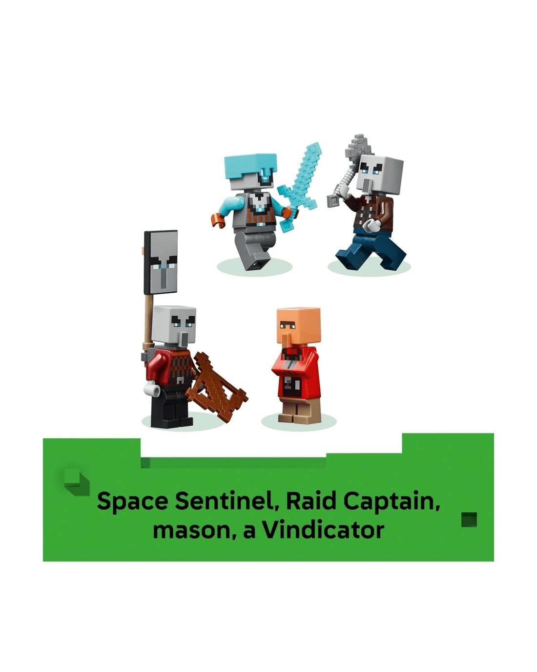 6 LEGO Minecraft The Pillager Outpost and Ravager 21278, 6 of 10