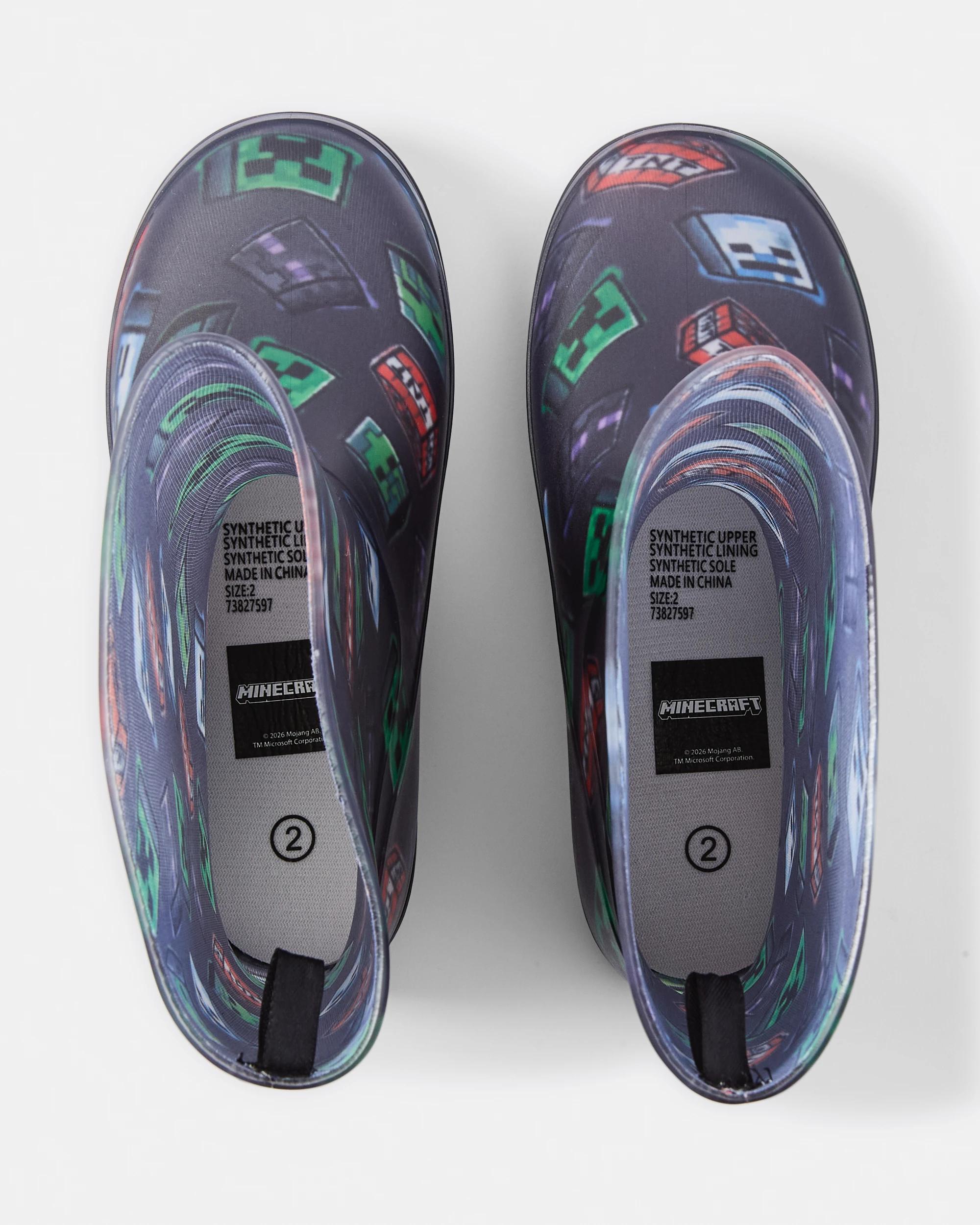 3 Senior Minecraft License Rainboots Minecraft, 3 of 5