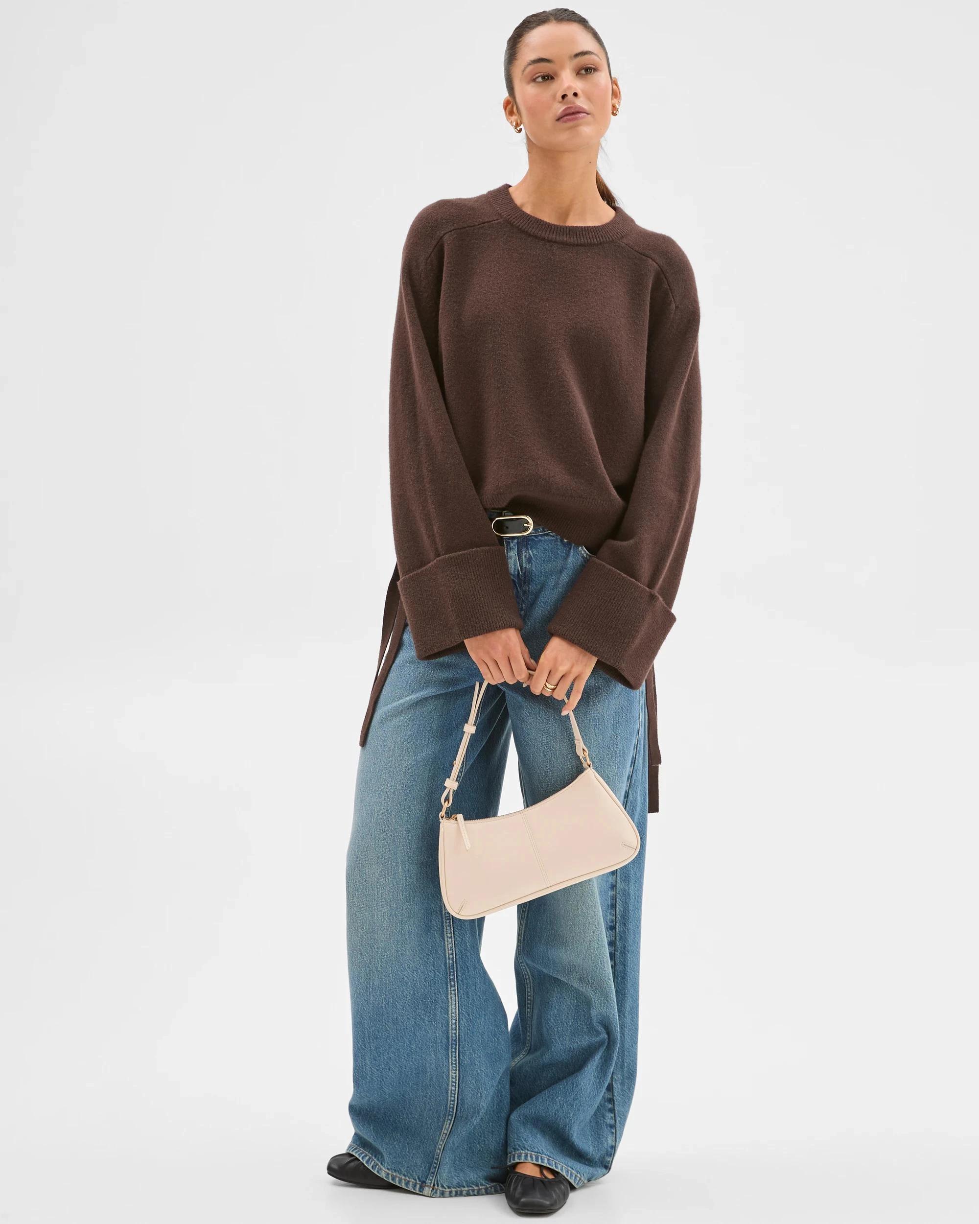 2 Lily Loves Gathered Detail Jumper TRUFFLE, 2 of 6