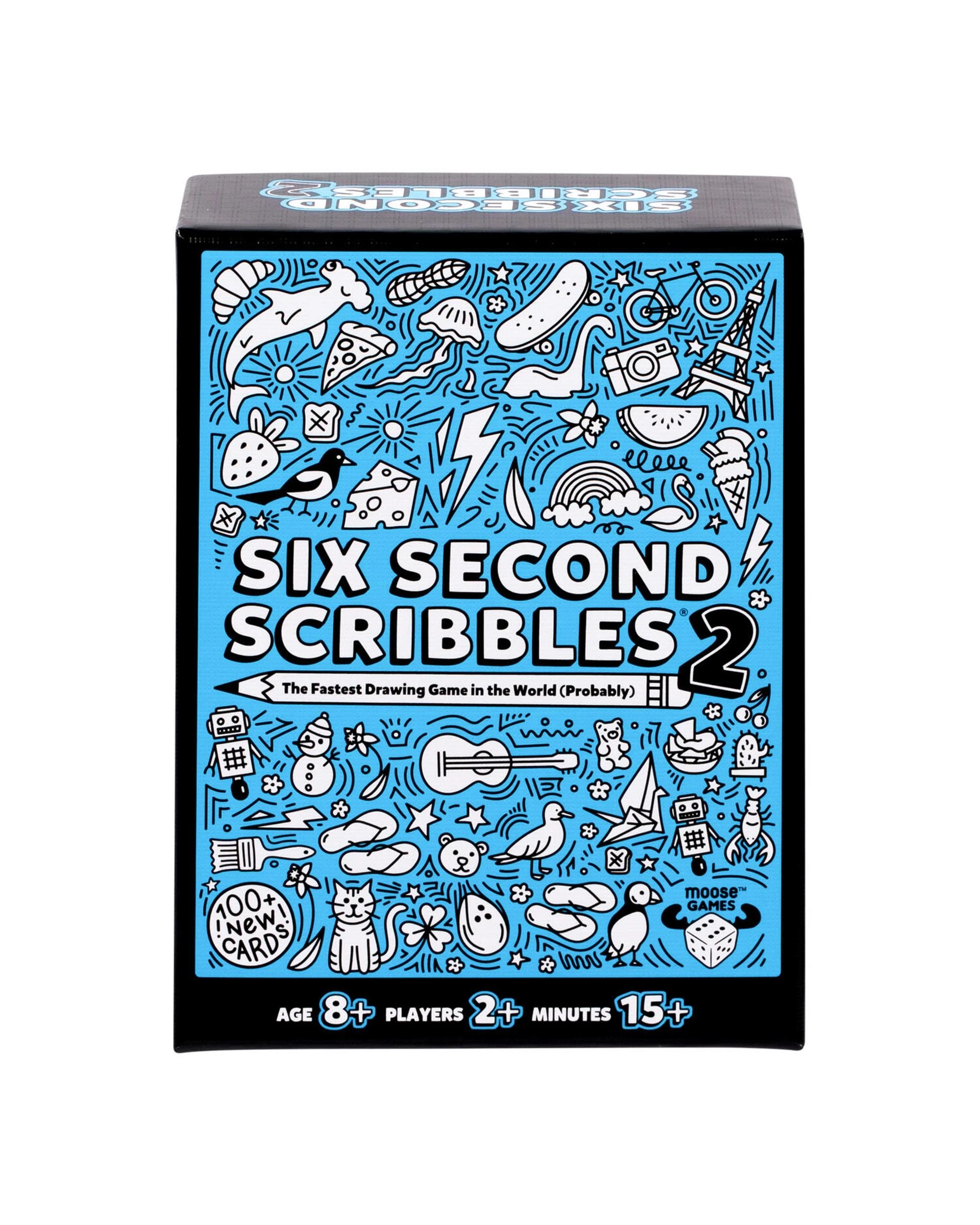 4 Six Second Scribbles 2 Card Game, 4 of 6