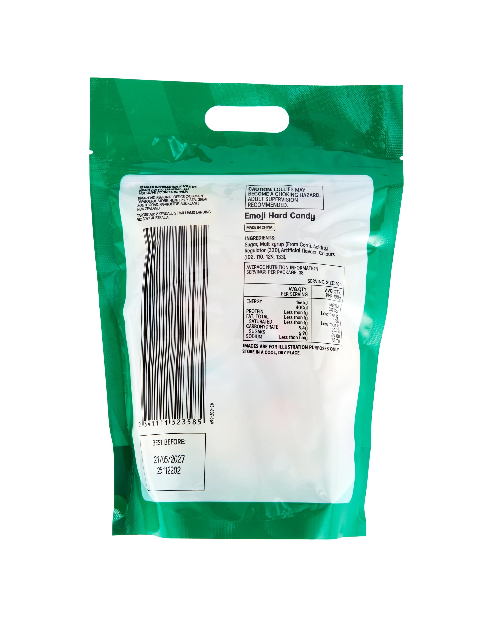 4 Emoji Hard Candy Mega Share Pack 380g, 4 of 4