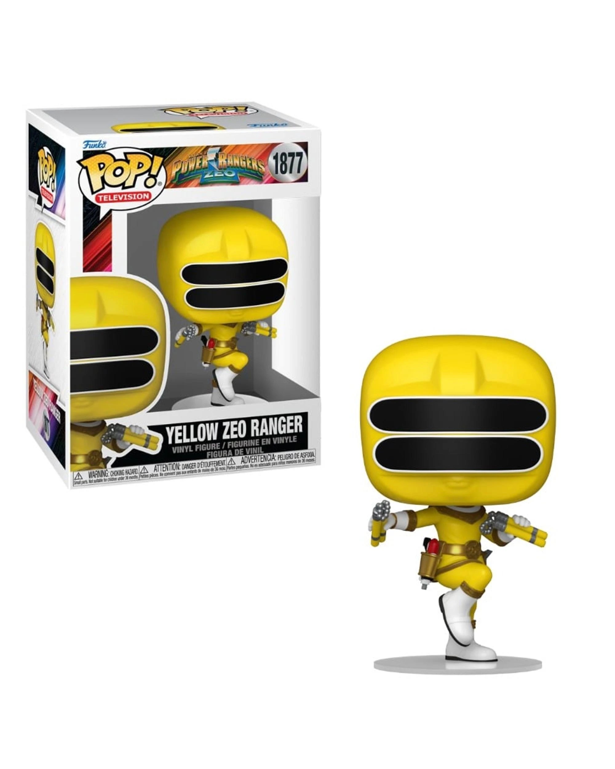 1 Power Rangers Zeo Yellow Zeo Ranger Funko POP! Vinyl, 1 of 1