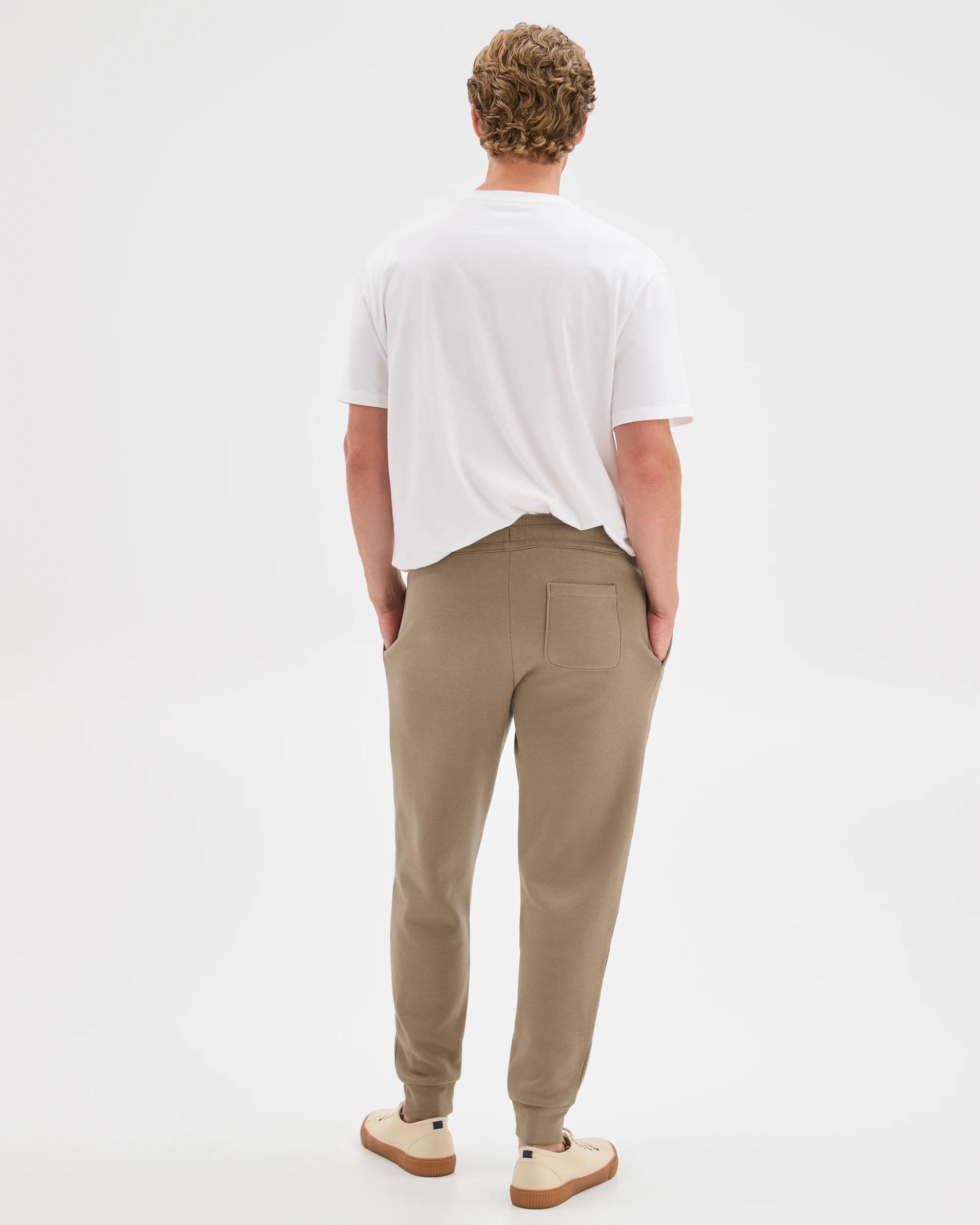 7 Target Man Australian Cotton Blend Cuffed Trackpants MUSHROOM, 7 of 7