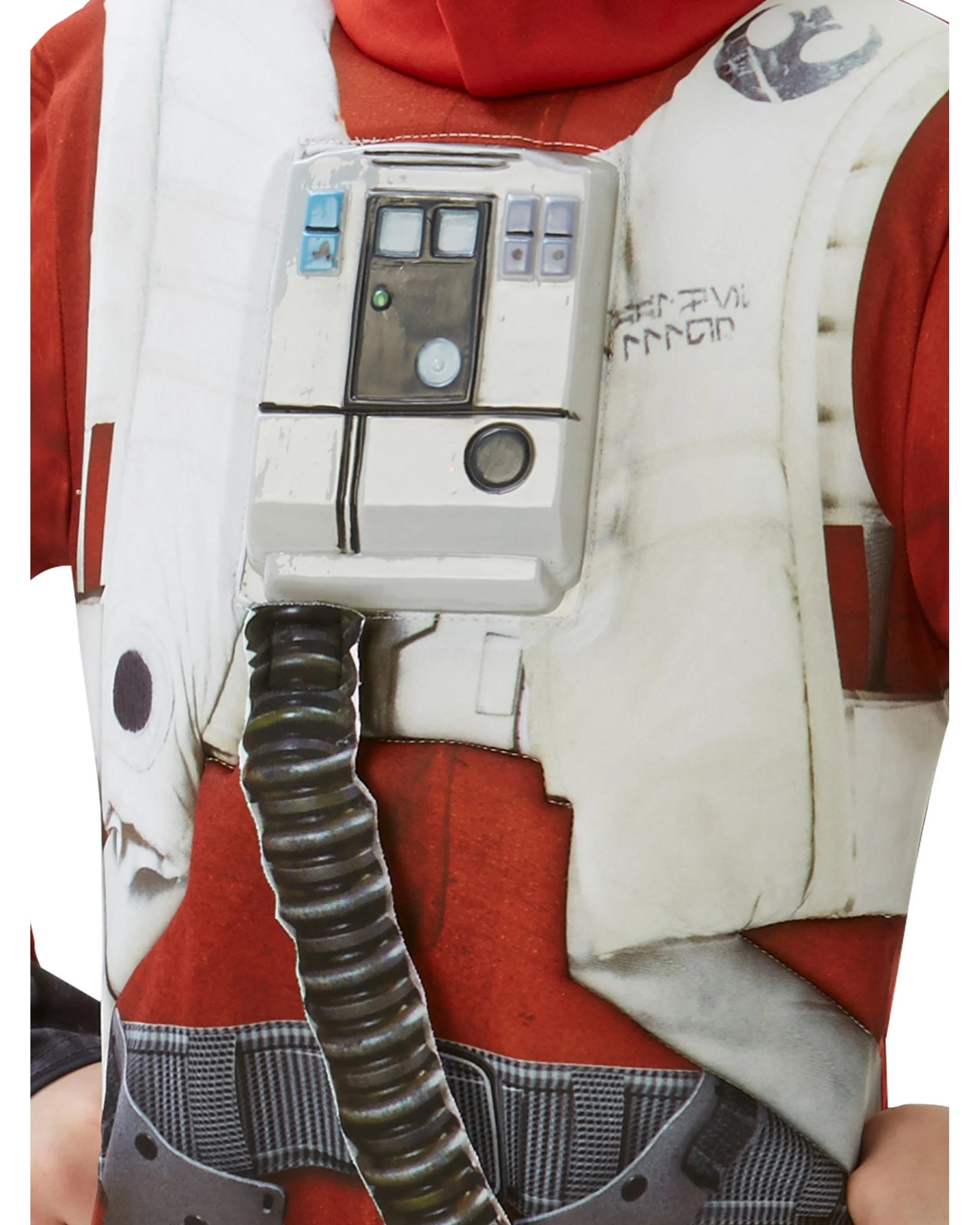 3 Star Wars X-Wing Fighter Deluxe Dress Up Costume S - Red, 3 of 3