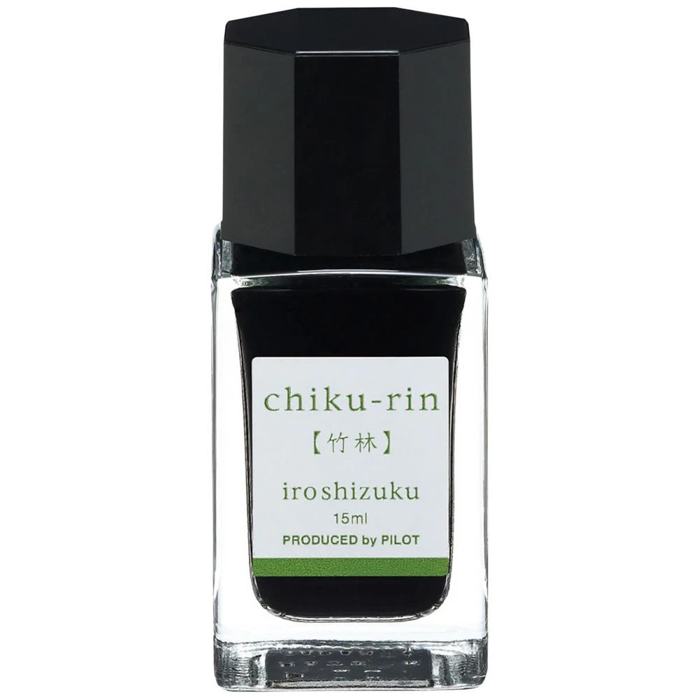 1 PILOT Iroshizuku Fountain Pen Ink 15mL Bamboo Forest, 1 of 2