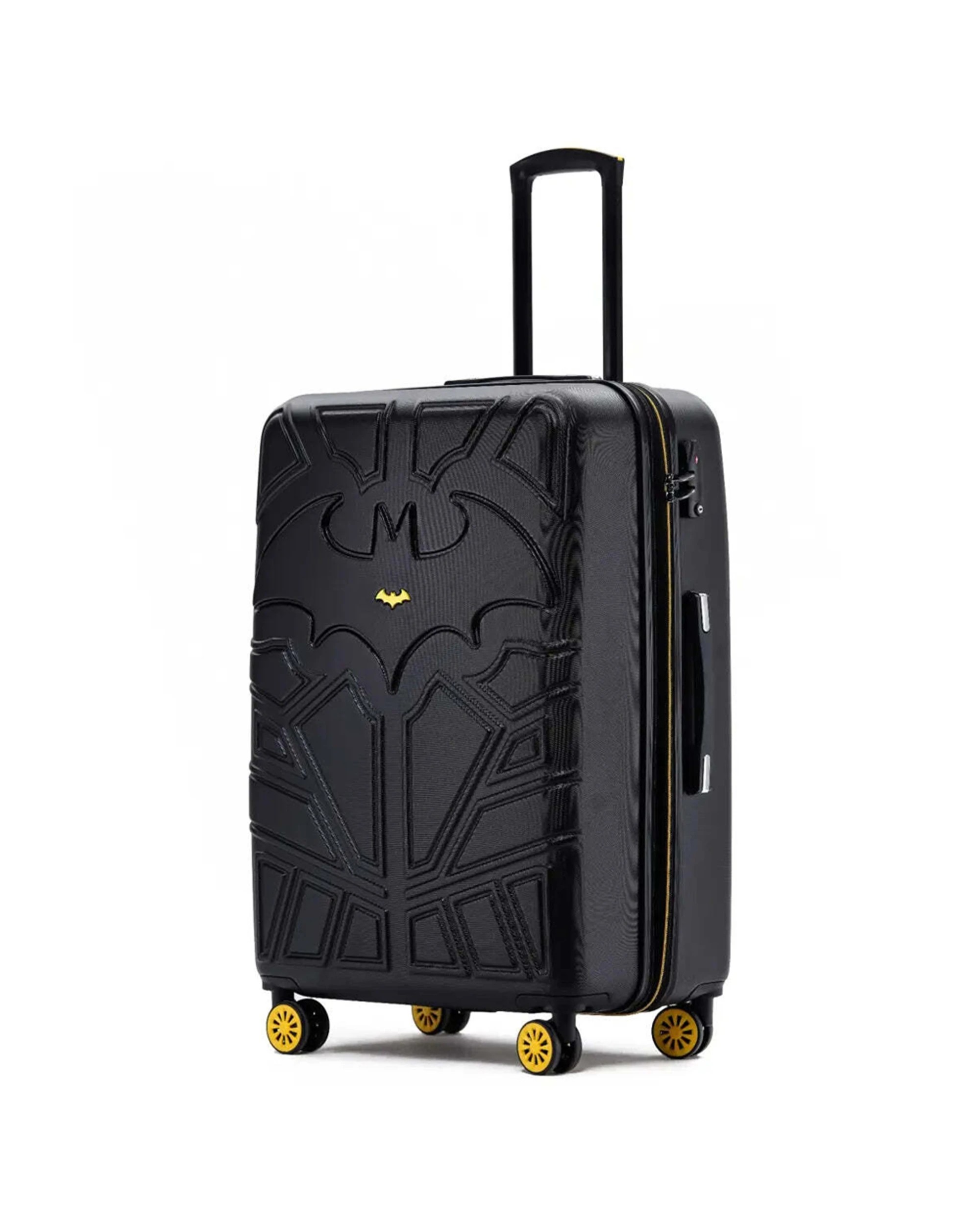 5 Warner Bros 3pc Batman Hard Shell Travel Luggage Suitcase Set Lightweight - Multi, 5 of 7