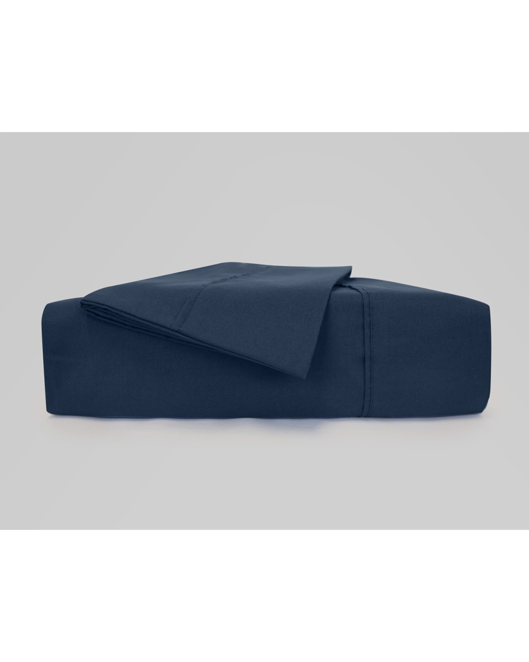 2 Odyssey Living Thermal Flannel Bed Sheet Set With Pillowcase Navy - Queen Bed - Blue, 2 of 6