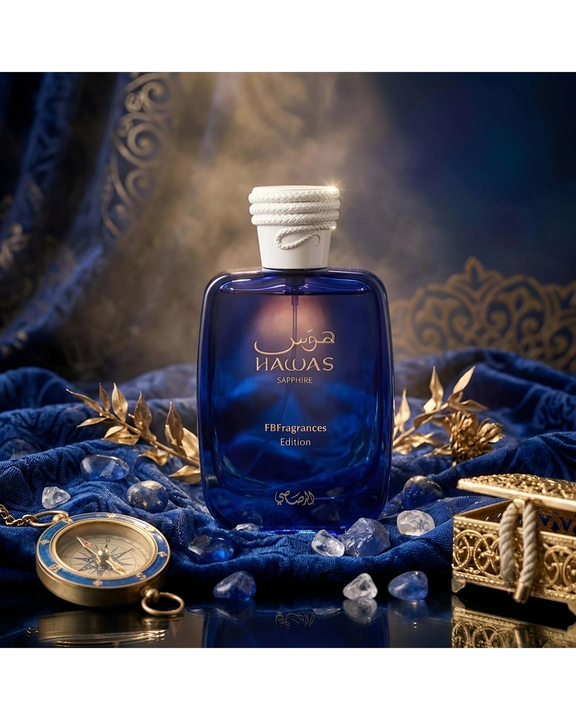 2 Rasasi Hawas Sapphire 100ml EDP, 2 of 3