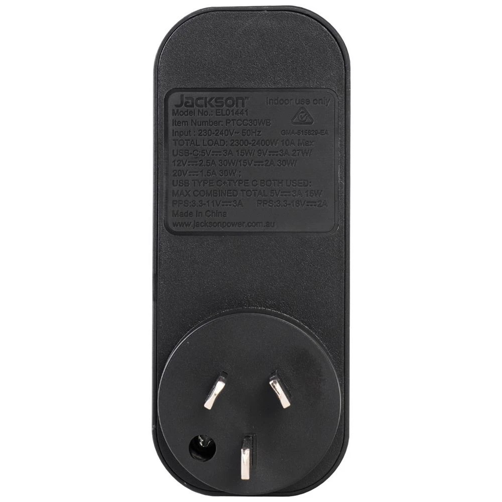 3 Jackson Rapid Charge 30W USB-C Wall Adapter, 3 of 4