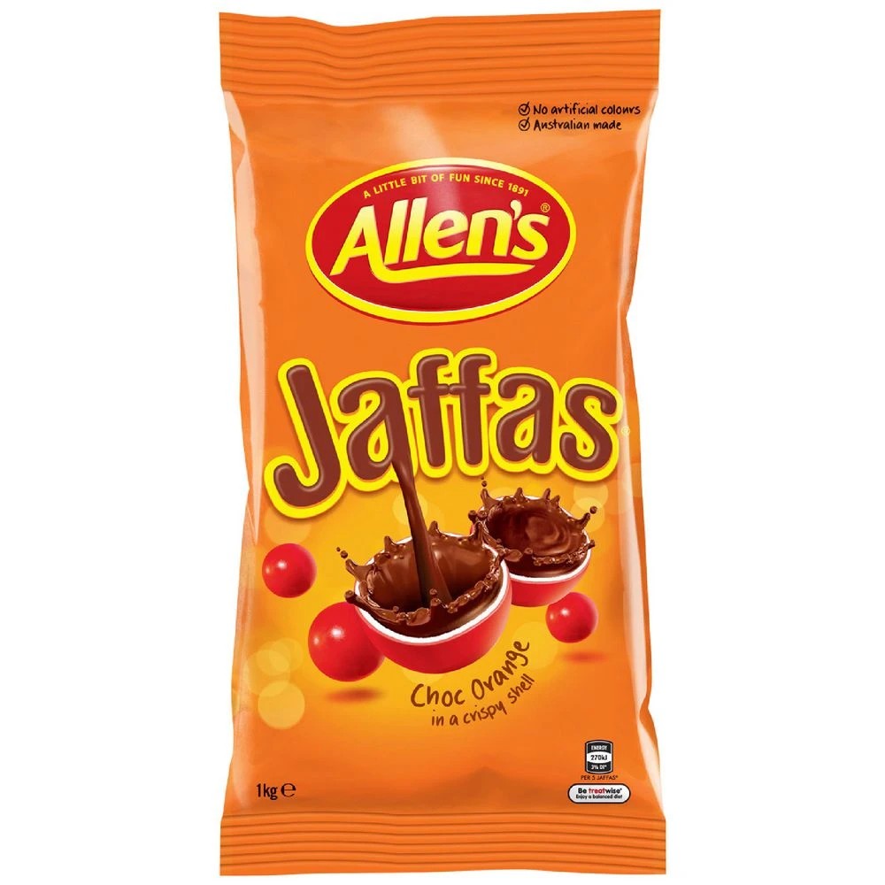 1 Allen's Jaffas 1kg, 1 of 1