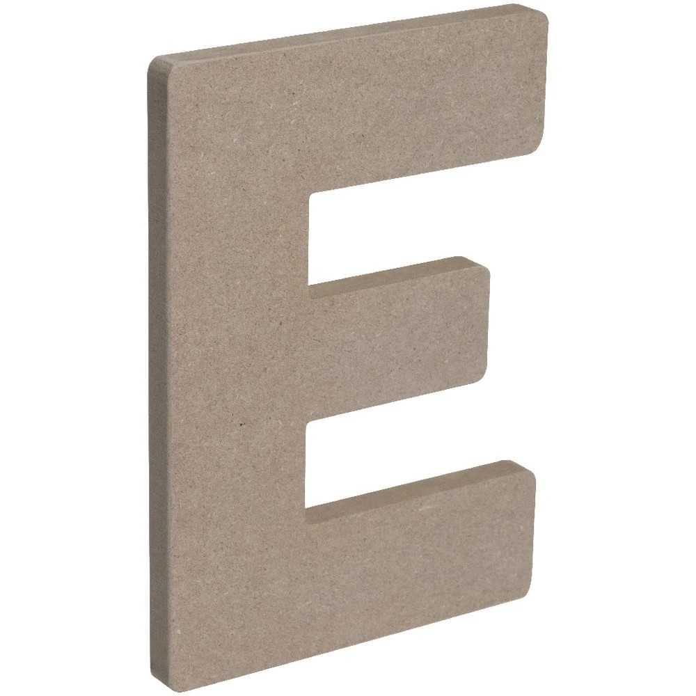 3 Born Wooden Alphabet Letter E 20cm, 3 of 3