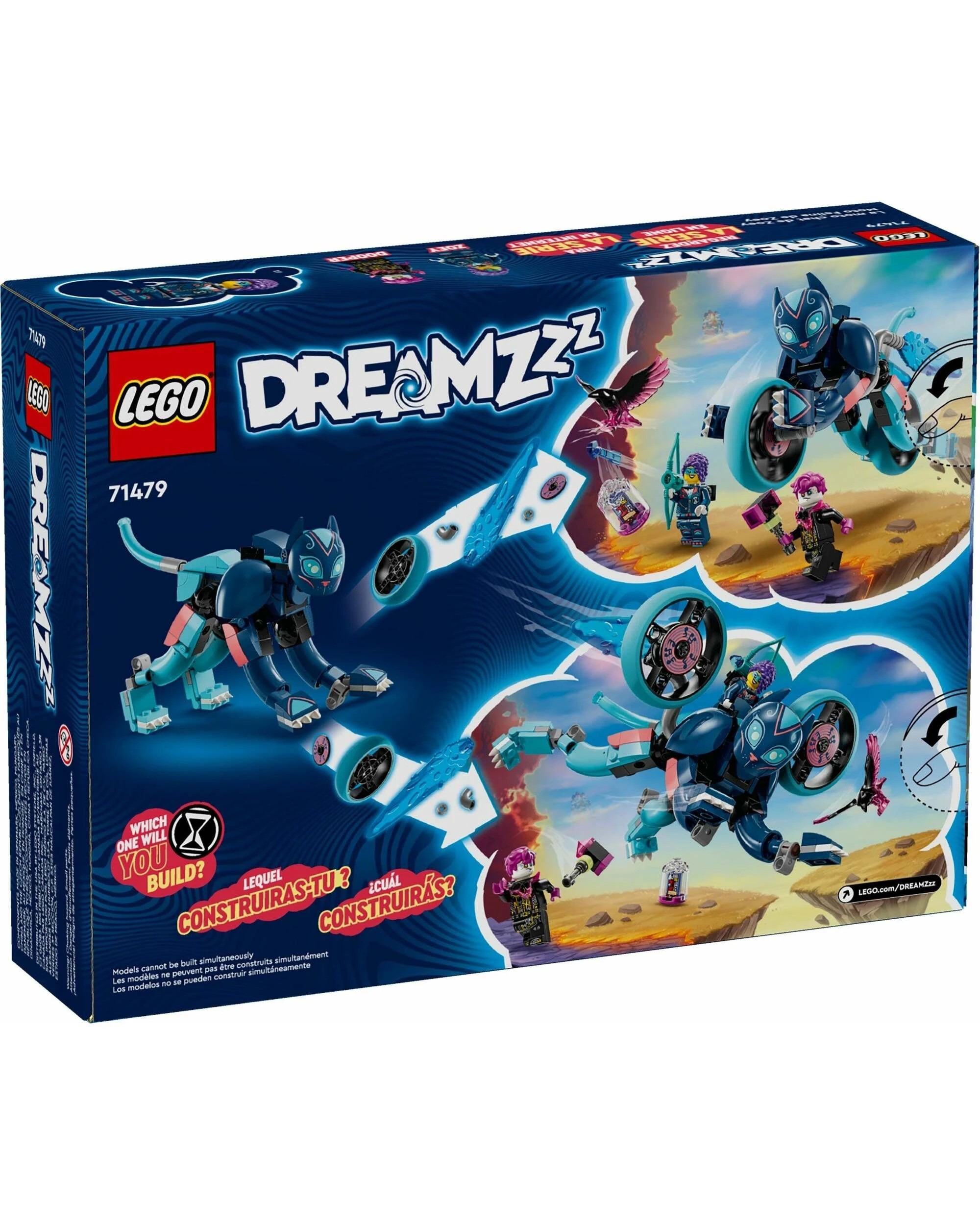 1 LEGO DREAMZzz Zoey's Cat Motorcycle 714978, 1 of 5
