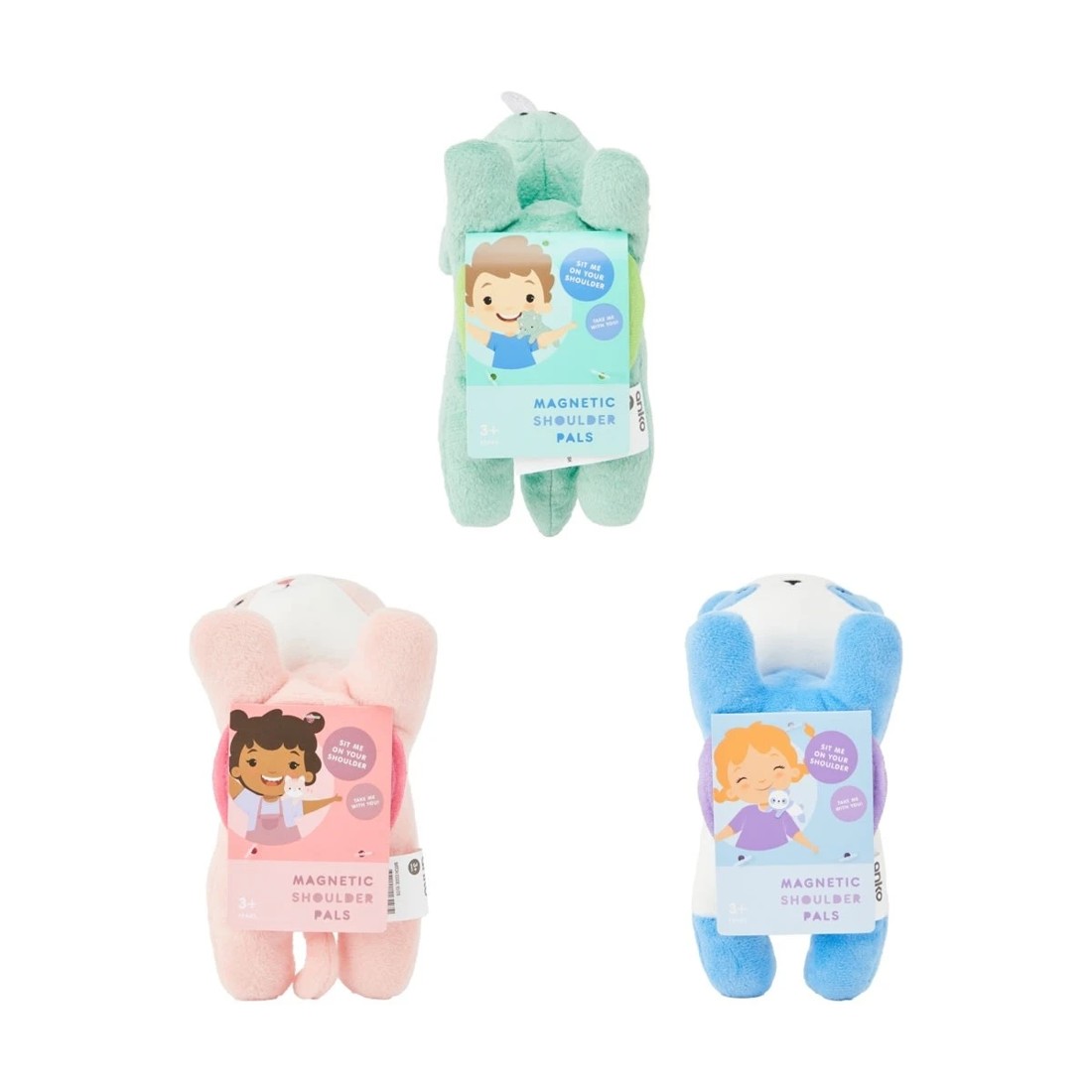 3 Magnetic Shoulder Pals - Assorted, 3 of 3