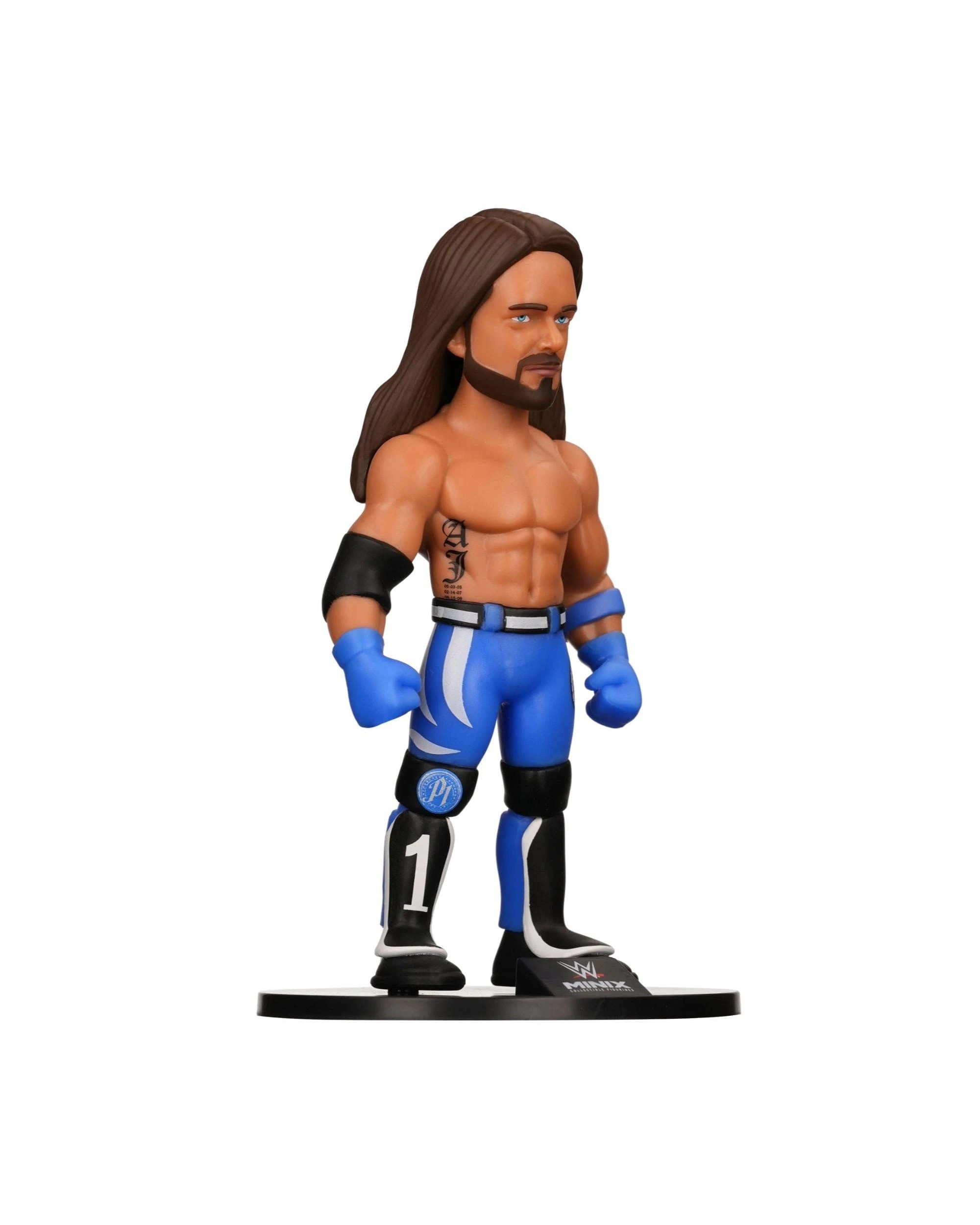 3 Minix WWE AJ Styles Figure, 3 of 6