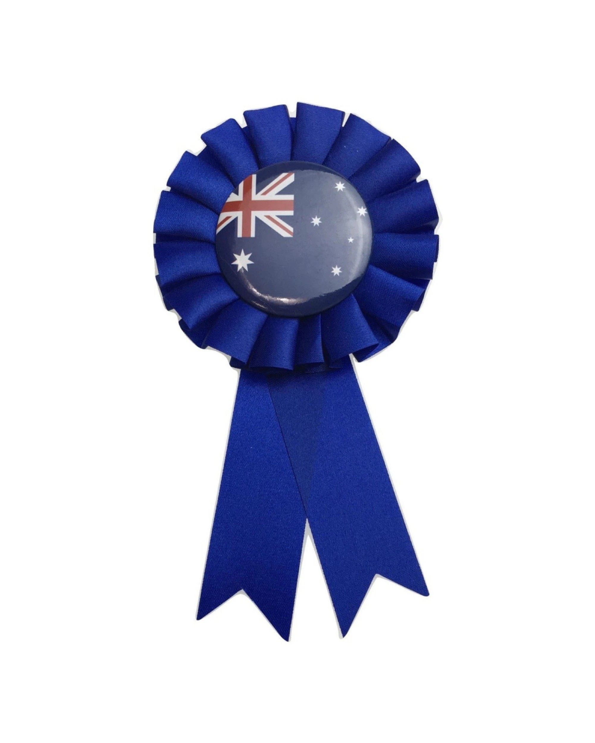 5 BR Costumes AUSTRALIA FLAG Clip On Ribbon Badge Award Blue Australia Day Tennis Cricket, 5 of 6