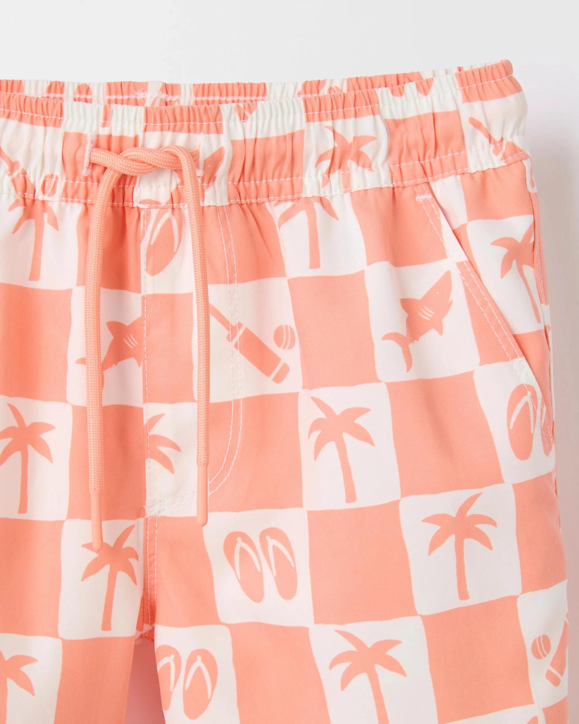 2 Target Printed Swim Boardshorts CORAL VACATION, 2 of 2