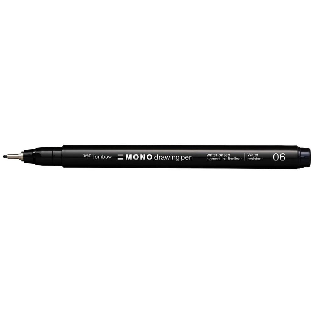 2 Tombow Mono Drawing Pen Black 0.6mm, 2 of 3