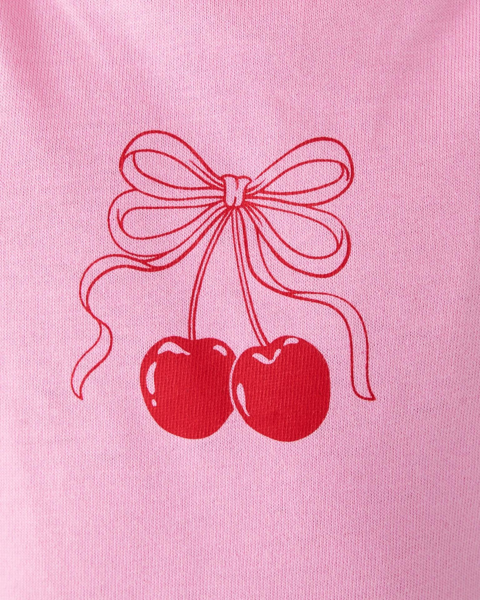 5 Printed T-shirt Pnk Cherry, 5 of 7