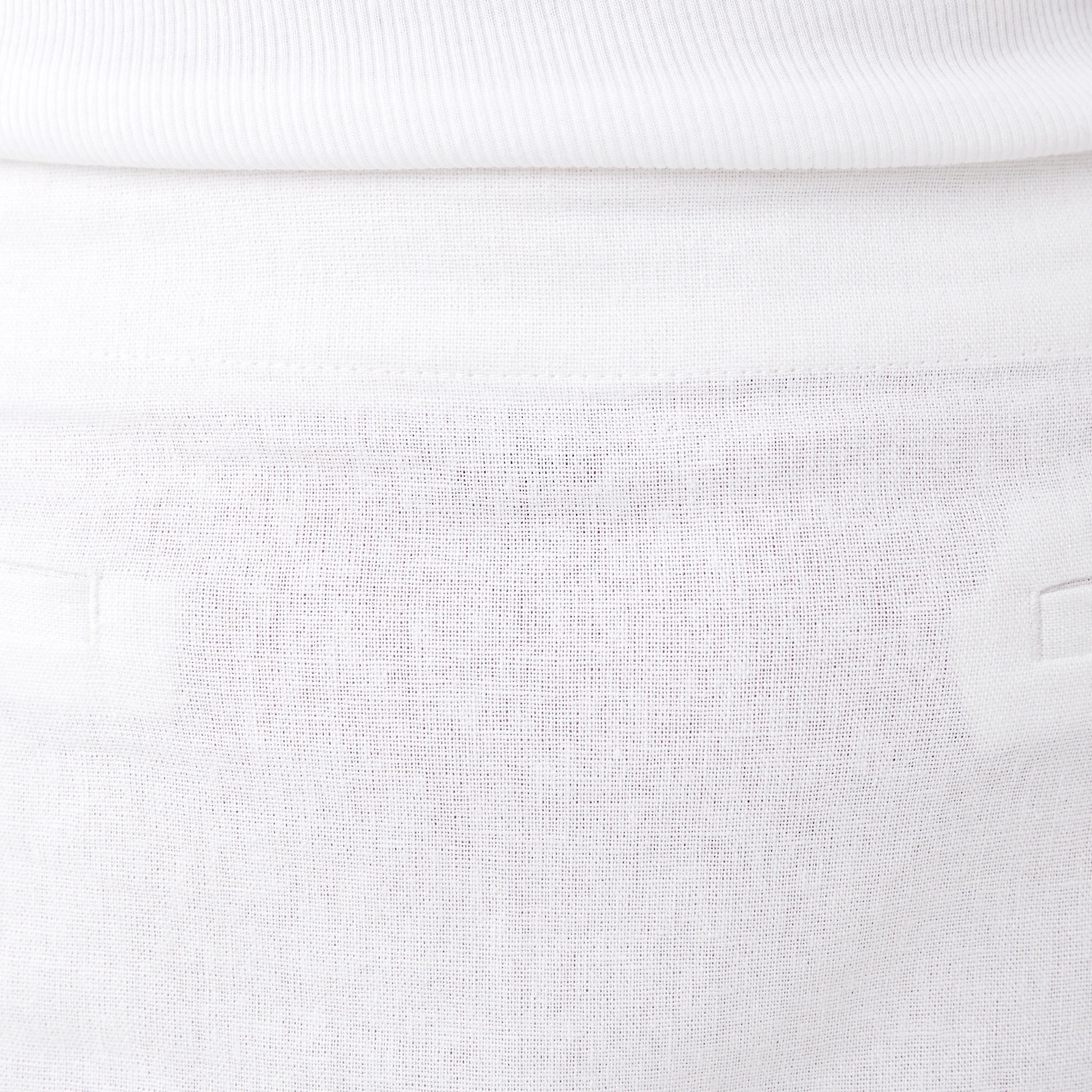 4 Pull On Mini Skirt WHITE, 4 of 6