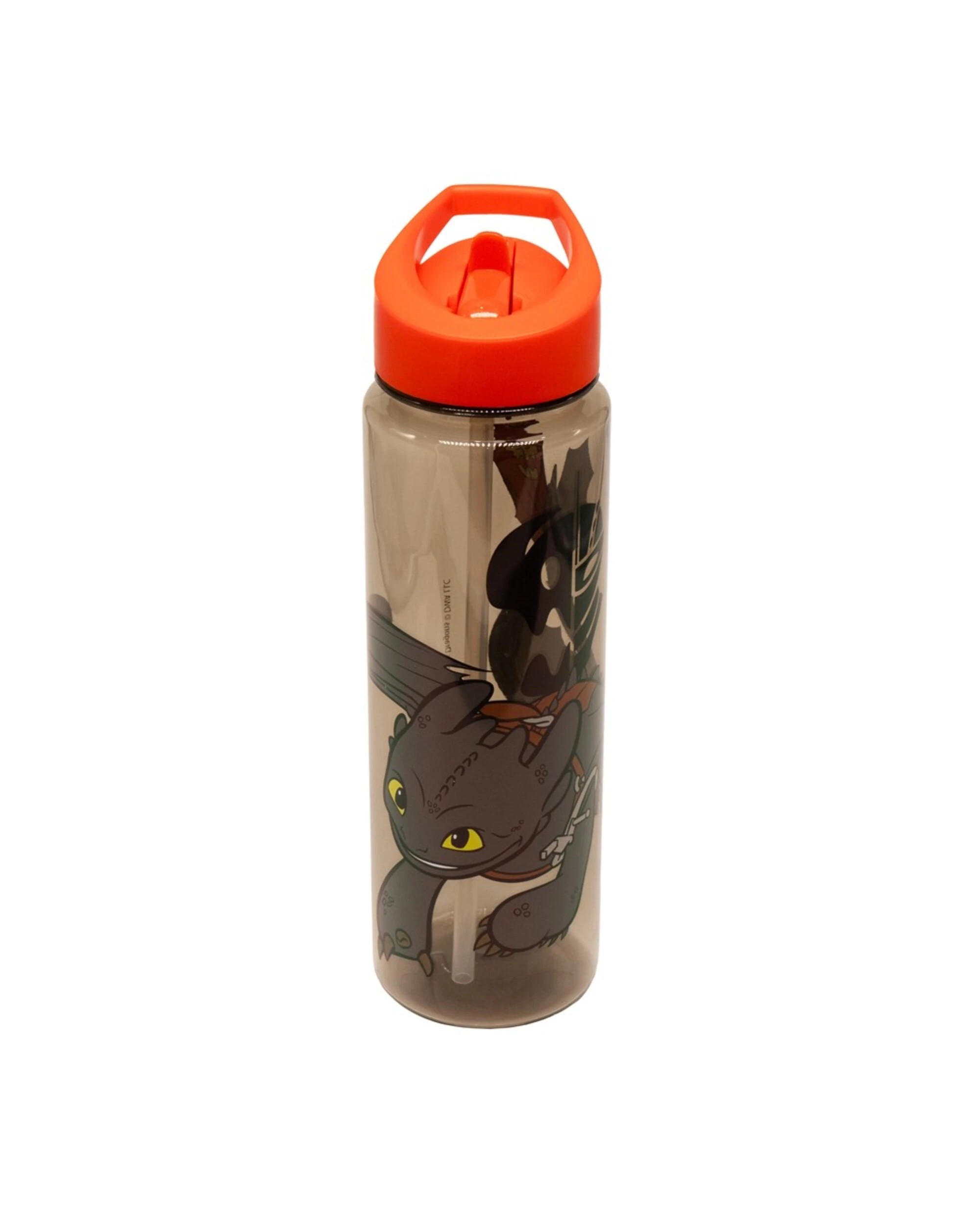 3 How to Train Your Dragon - Toothless (Hiccup's Insignia) Drink Bottle - Clear, 3 of 5
