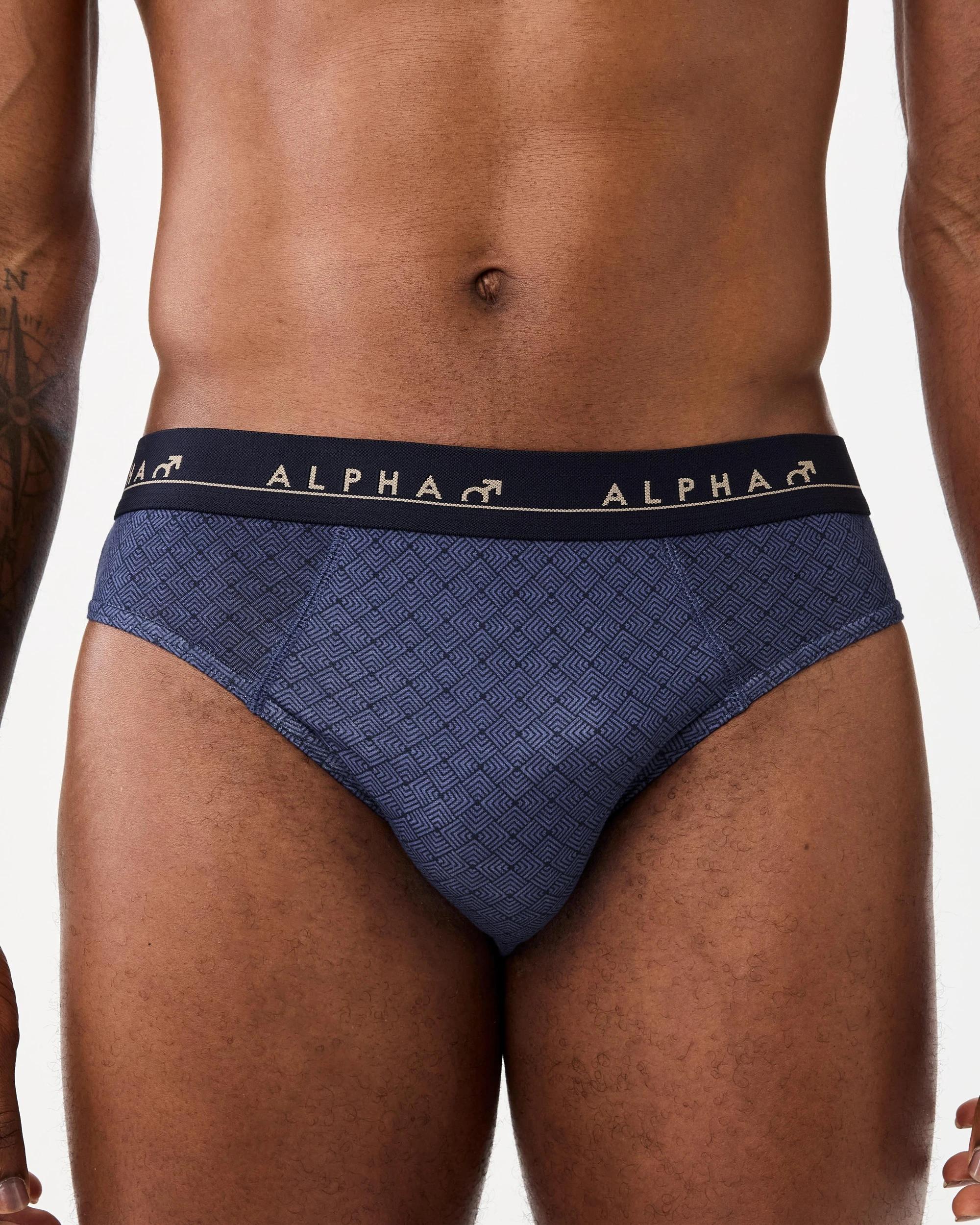 3 5 Pack Printed Briefs 50s Geo 2, 3 of 10
