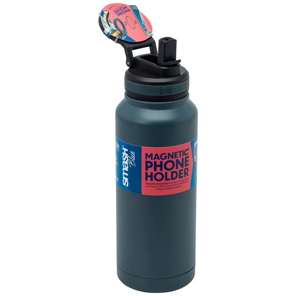3 Smash Magnetic Sipper Bottle 1L Charcoal, 3 of 6