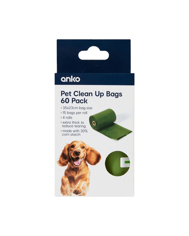 Pet Clean Up Bags 60 