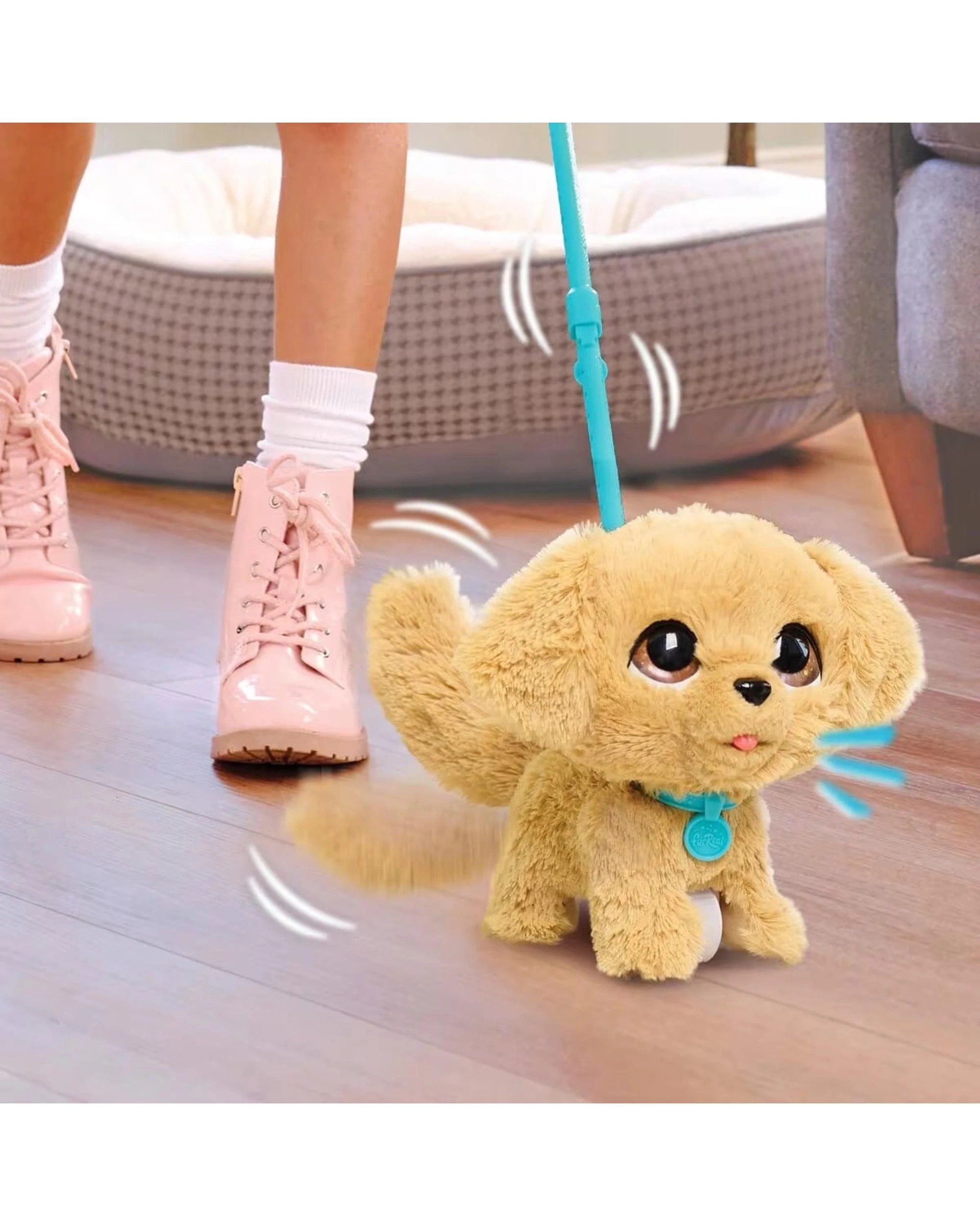 4 FurReal Wag-A-Lots Golden Retriever, 4 of 4