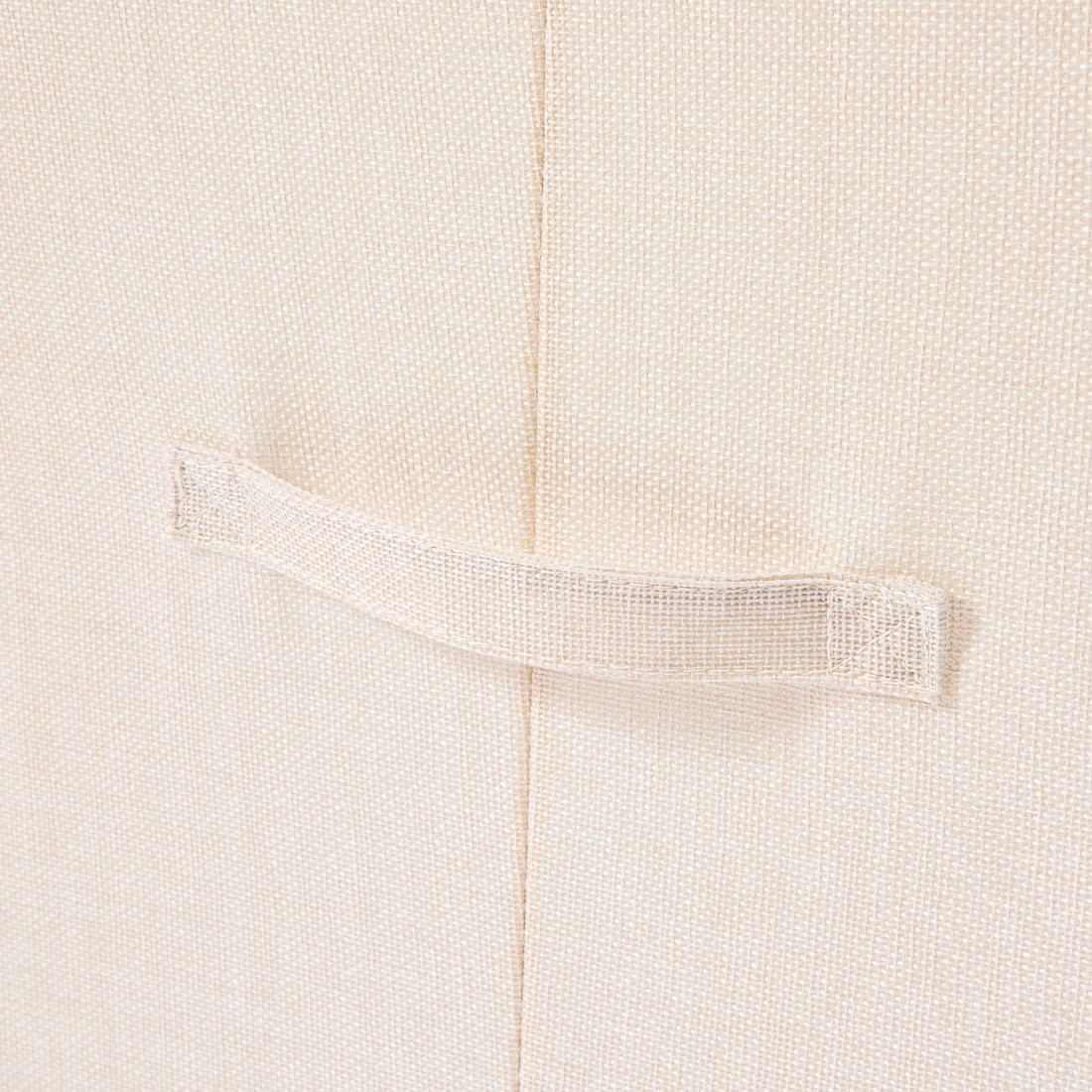 10 Linen Look Collapsible Box with Window - Extra Large, Beige, 10 of 10