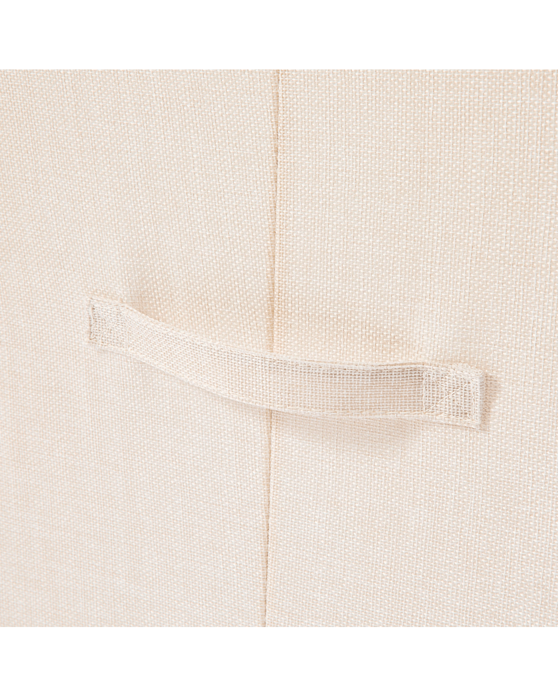 10 Linen Look Collapsible Box with Window - Extra Large, Beige, 10 of 10