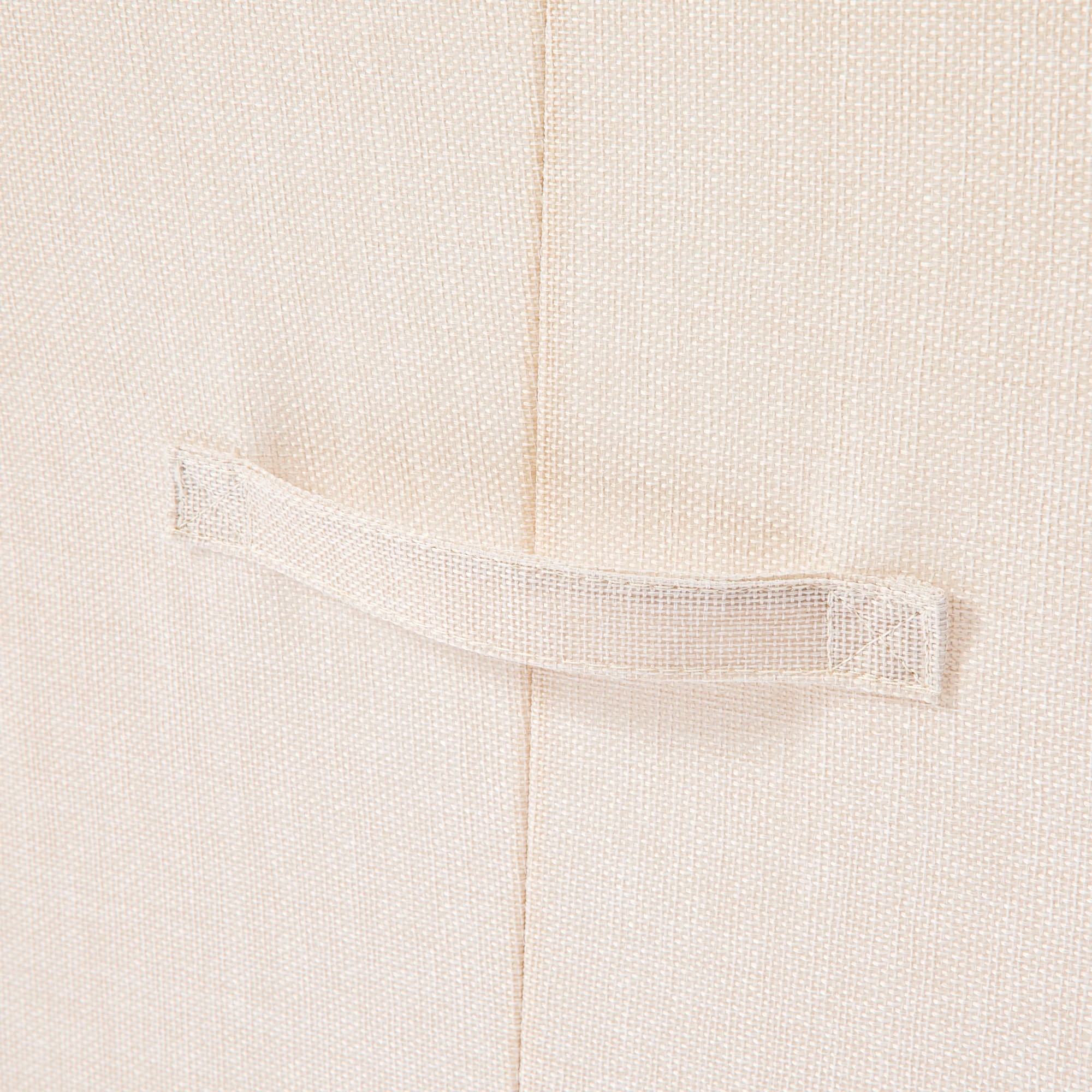 10 Linen Look Collapsible Box with Window - Extra Large, Beige, 10 of 10