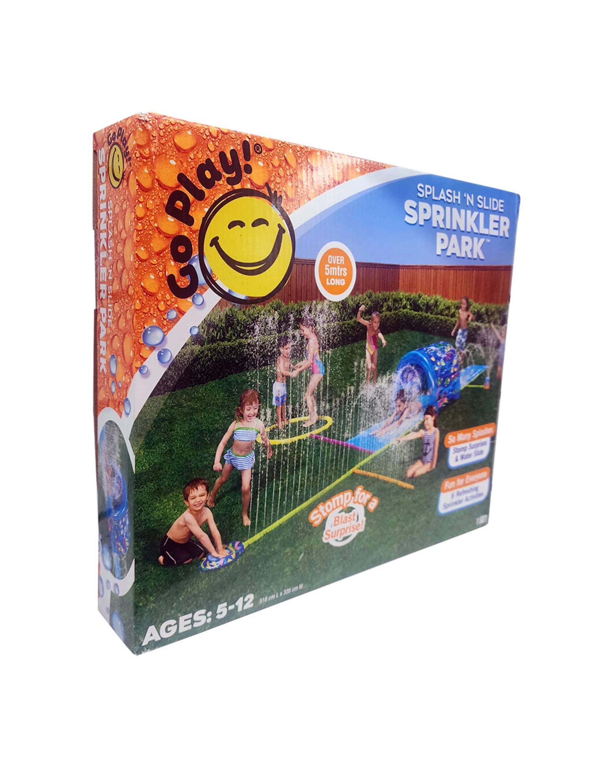 3 Go Play Splash N Slide Inflatable Sprinkler Park With Water Volcano Ages 5 To 12 - Multi, 3 of 4