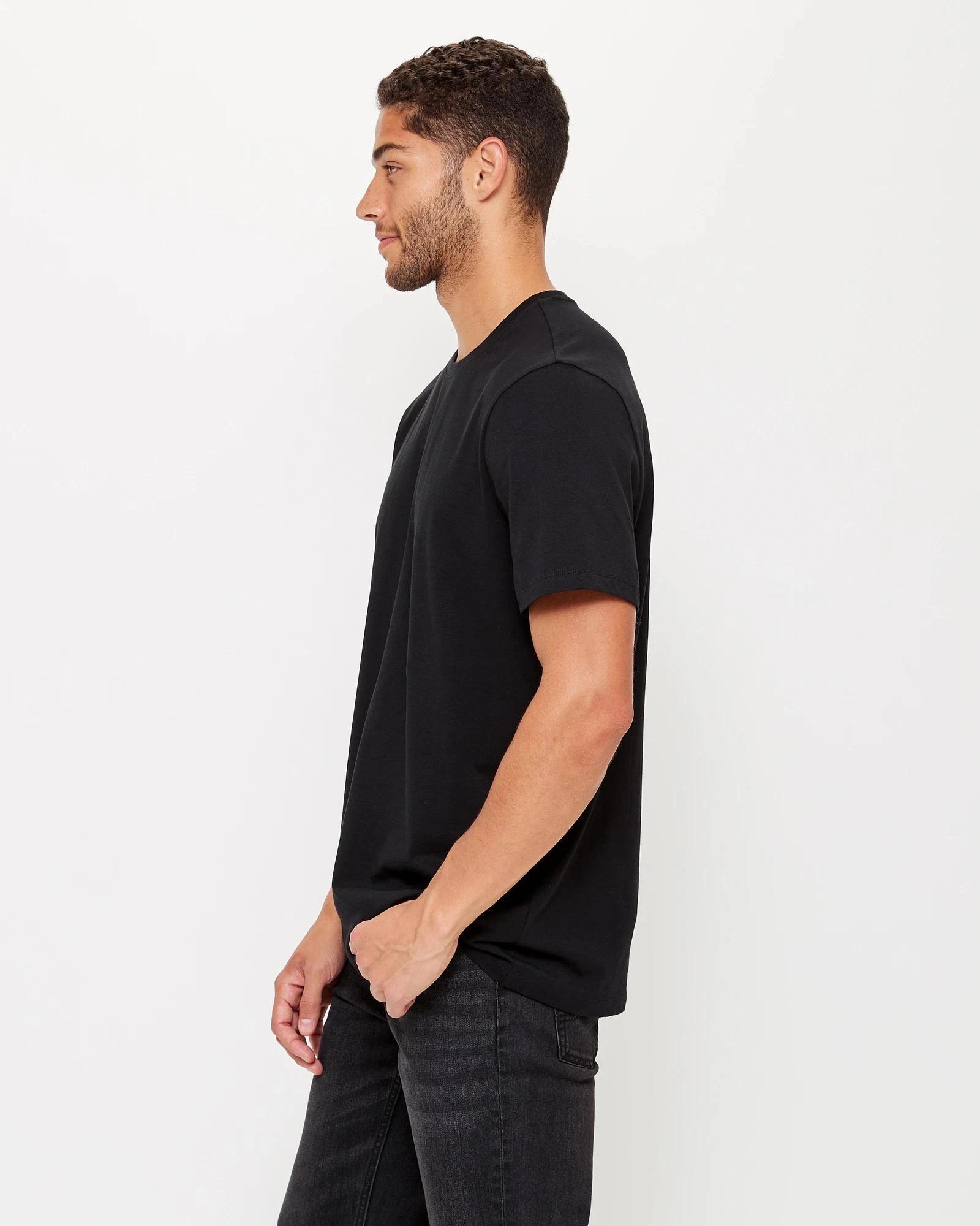 3 Target Australian Cotton T-Shirt BLACK, 3 of 7