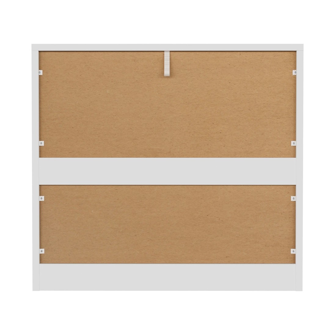 9 Oikiture 3 Chest Of Drawers Lowboy Dresser Table Storage Cabinet Bedroom
 - White, 9 of 10