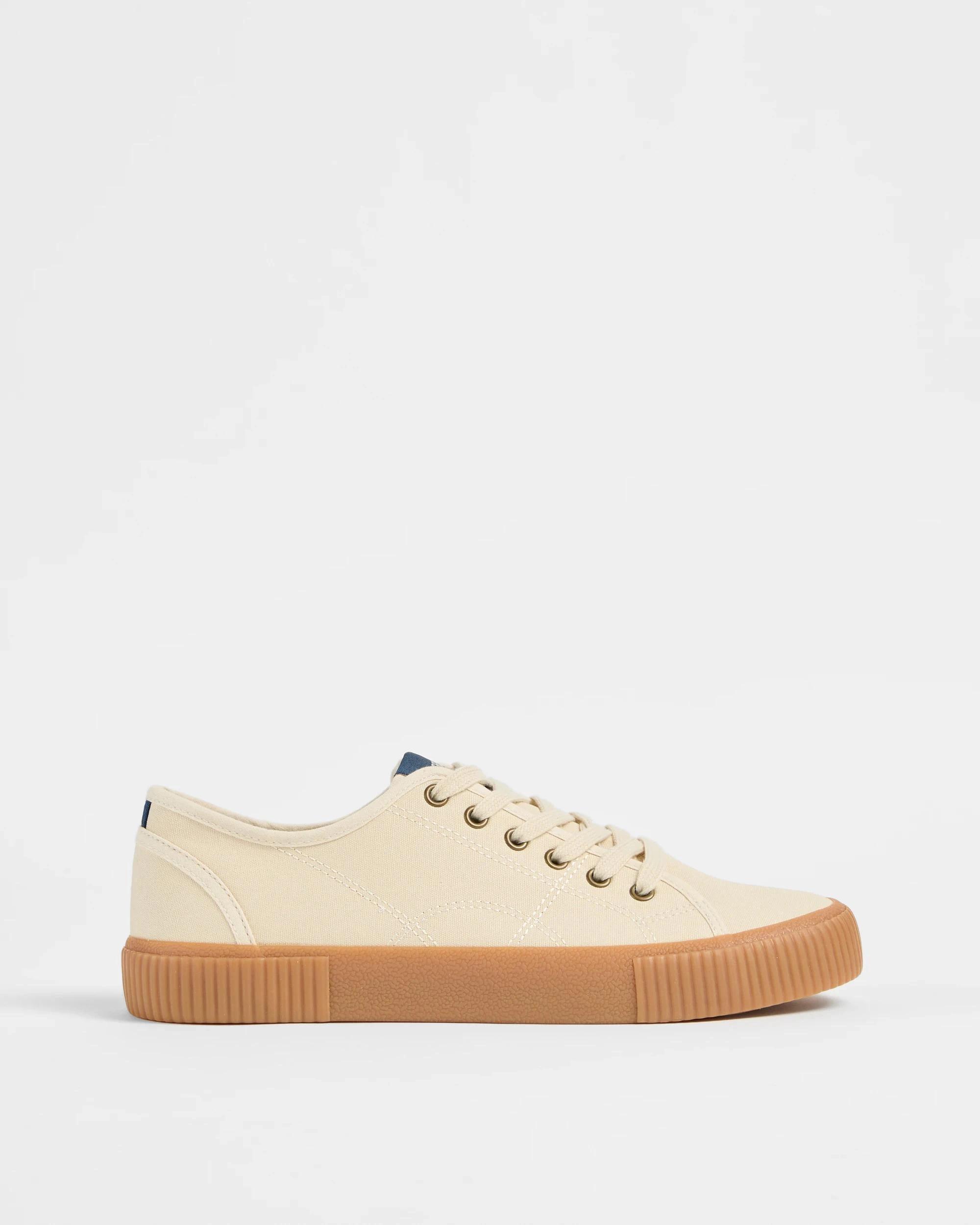 1 Target Mens Canvas Sneaker STONE, 1 of 3