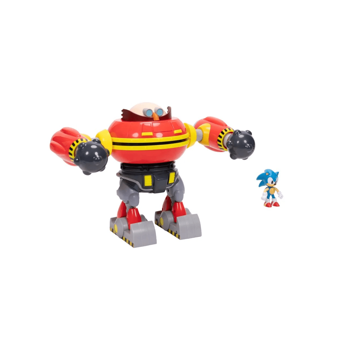 7 JAKKS Pacific Sonic the Hedgehog Hammer Egg Robot with Sonic Deluxe 2.5 inch Figure Playset, 7 of 9