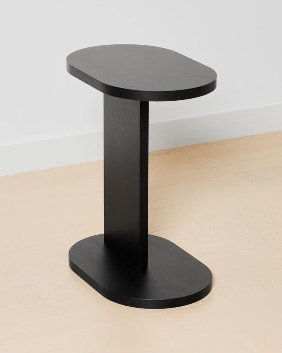 C-Shape Side Table - Black